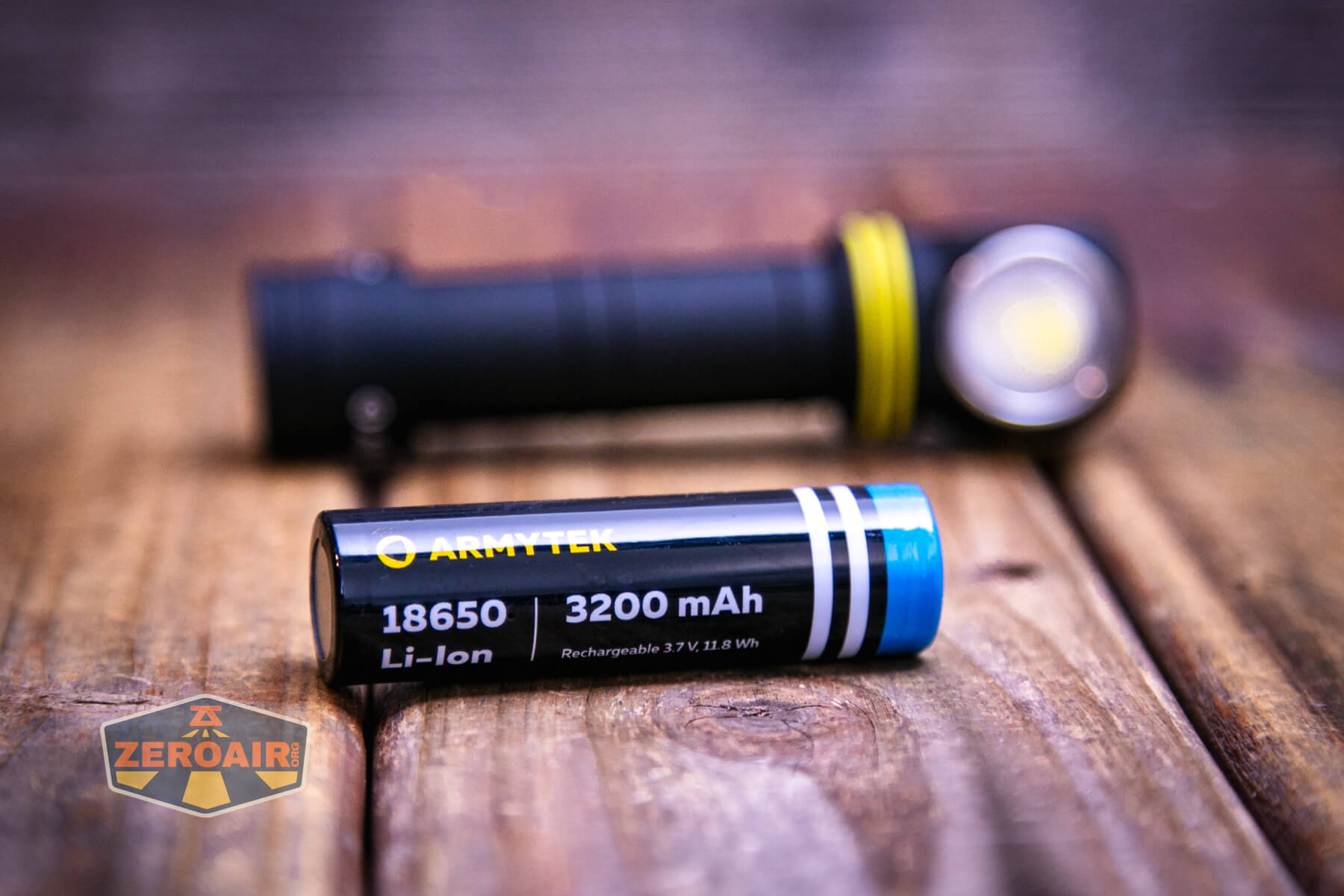 Armytek Elf C2 Warm headlamp with included 18650