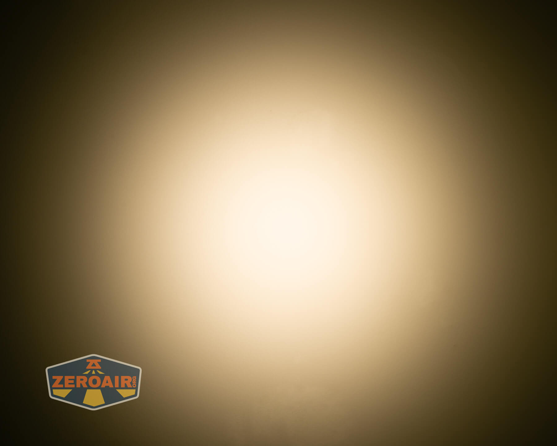 Armytek Elf C2 Warm headlamp beamshots on ceiling