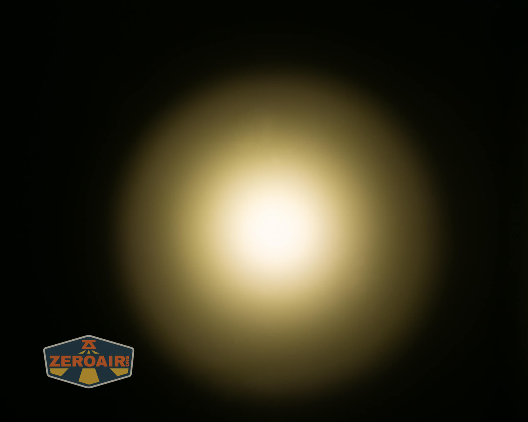 Armytek Viking Pro Magnet USB tactical flashlight beamshots on ceiling