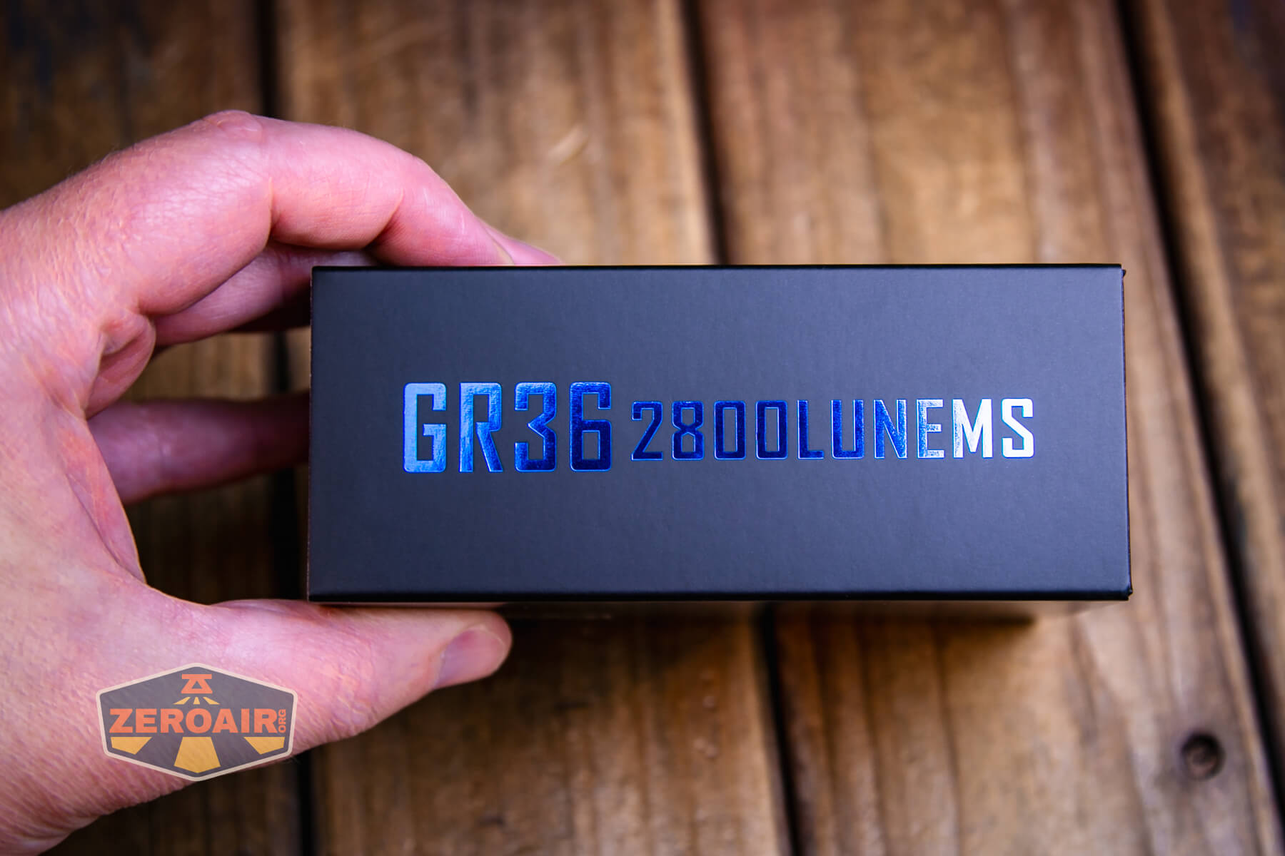 Imalent GR36 flashlight box