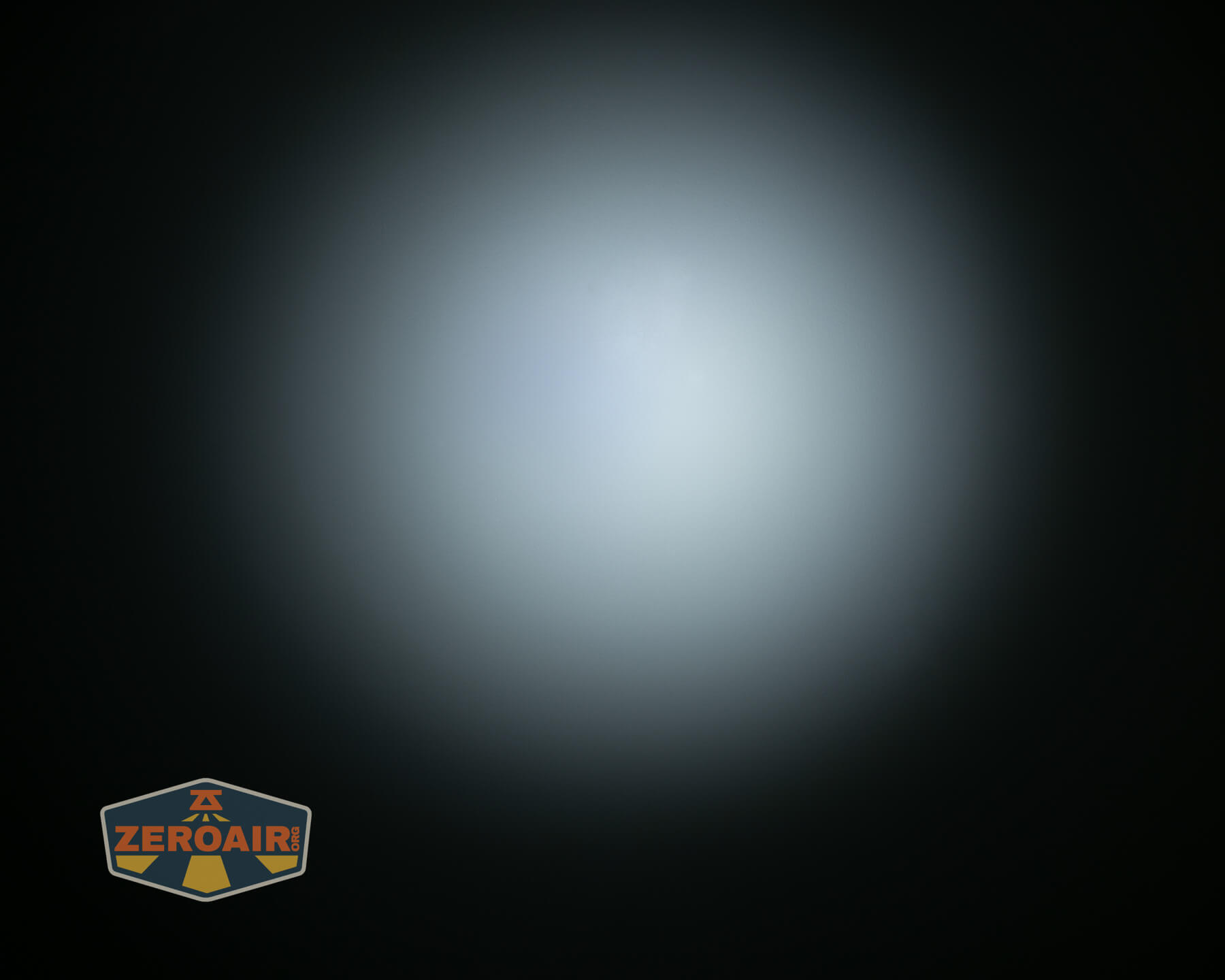 LoopGear LoopDot Pixel Display EDC flashlight beamshots on ceiling