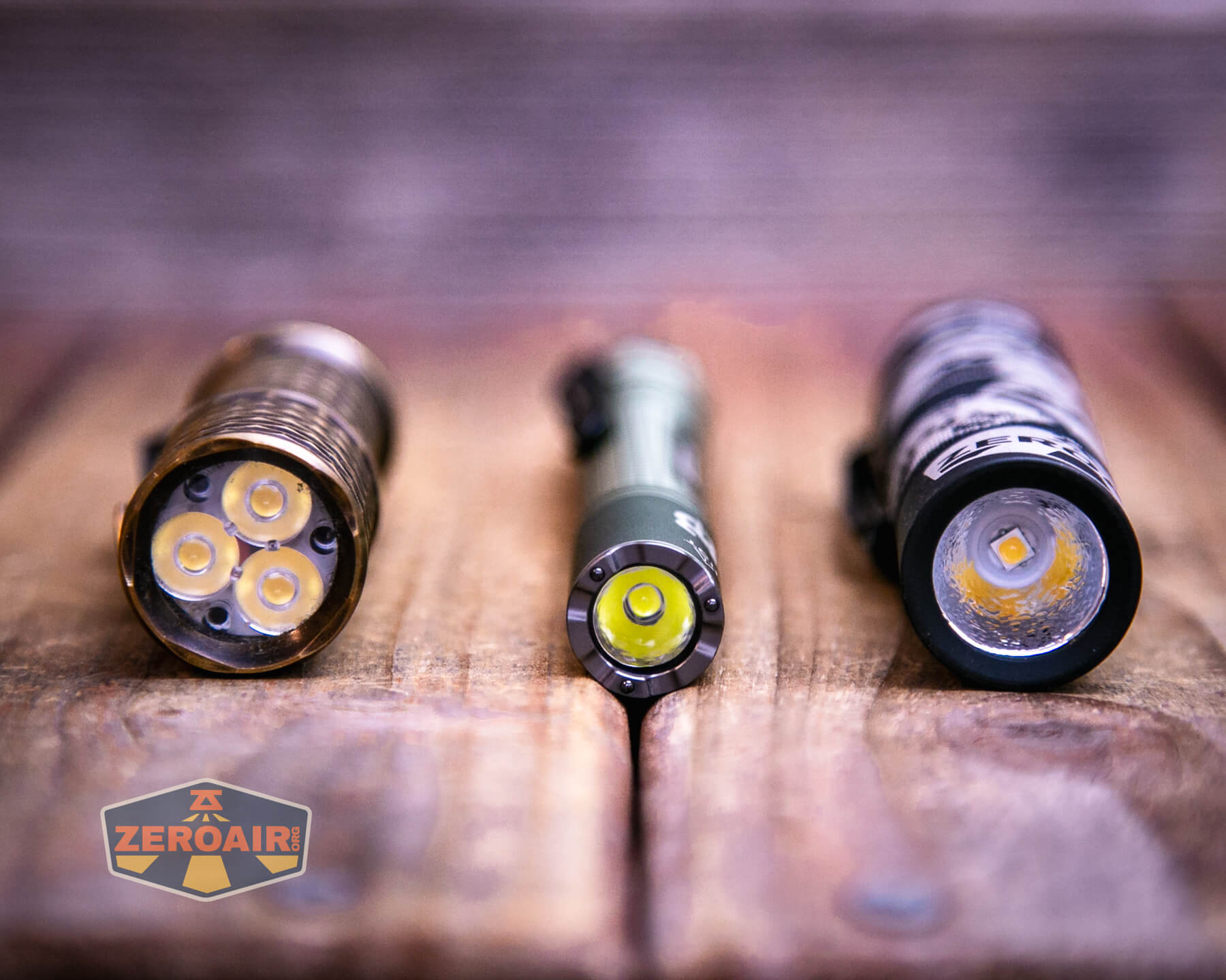 Nextorch TA22 20th anniversary penlight with two standard sized flashlights