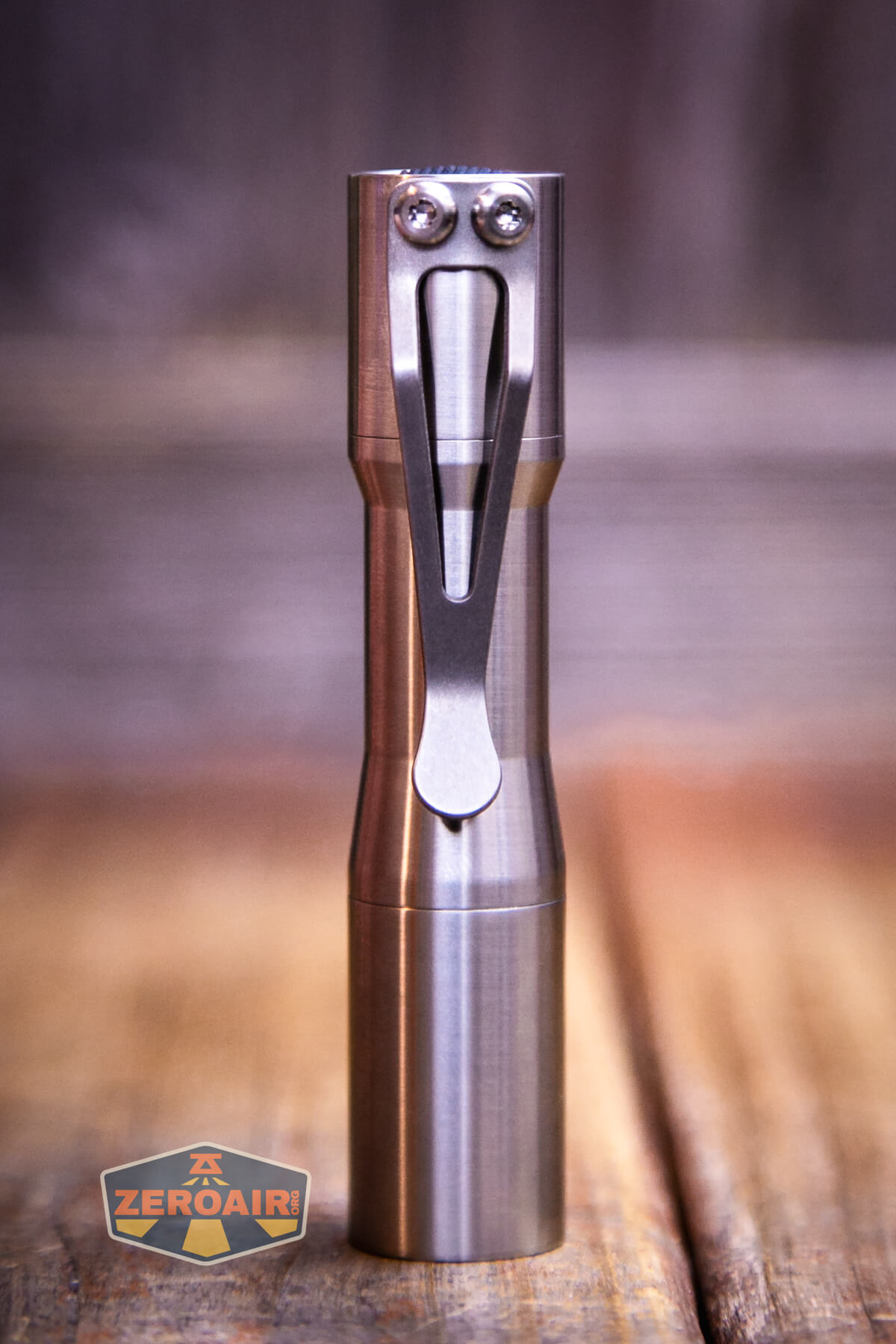 CWF Mini Arc flashlight showing all sides