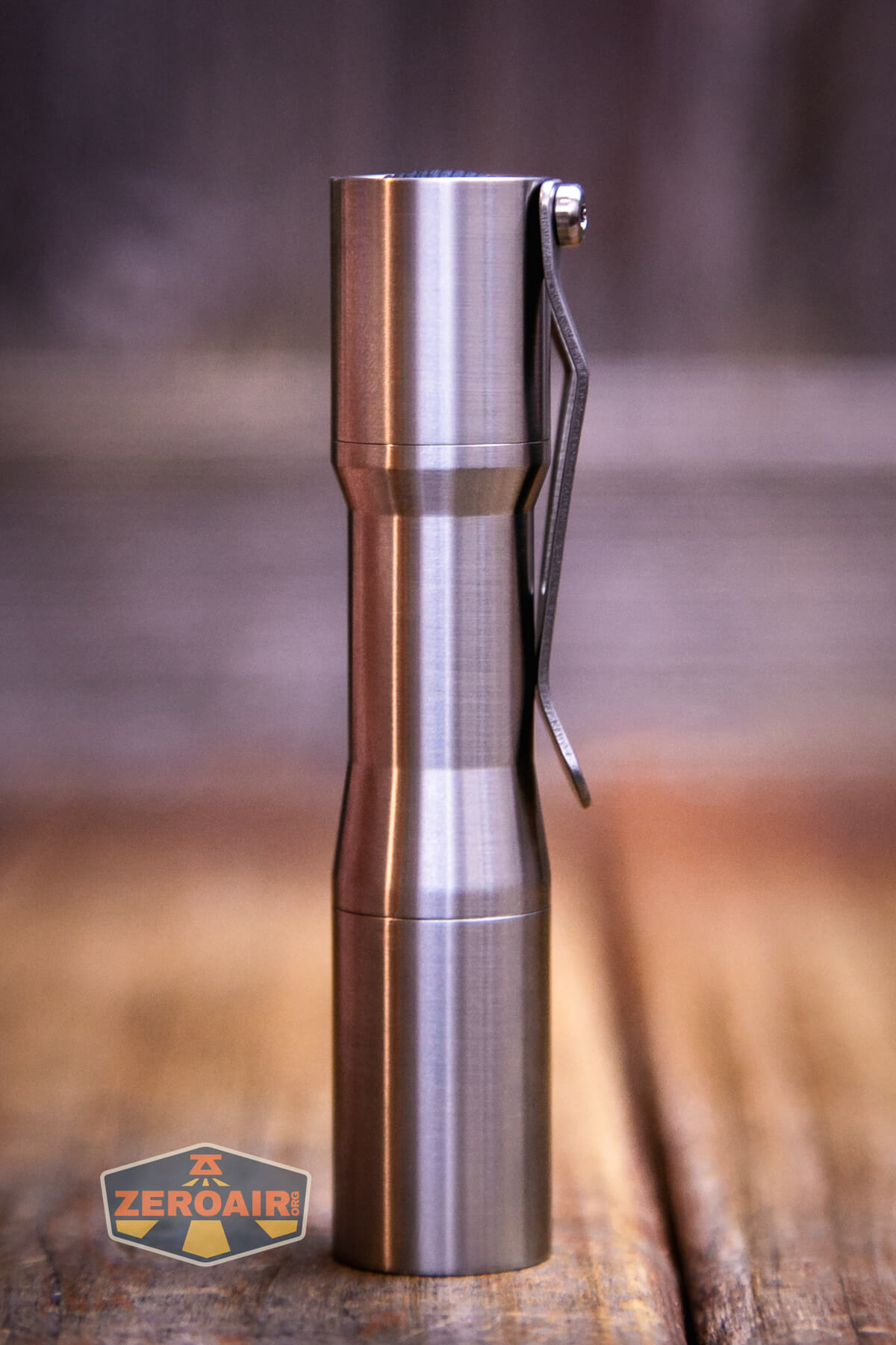 CWF Mini Arc flashlight showing all sides