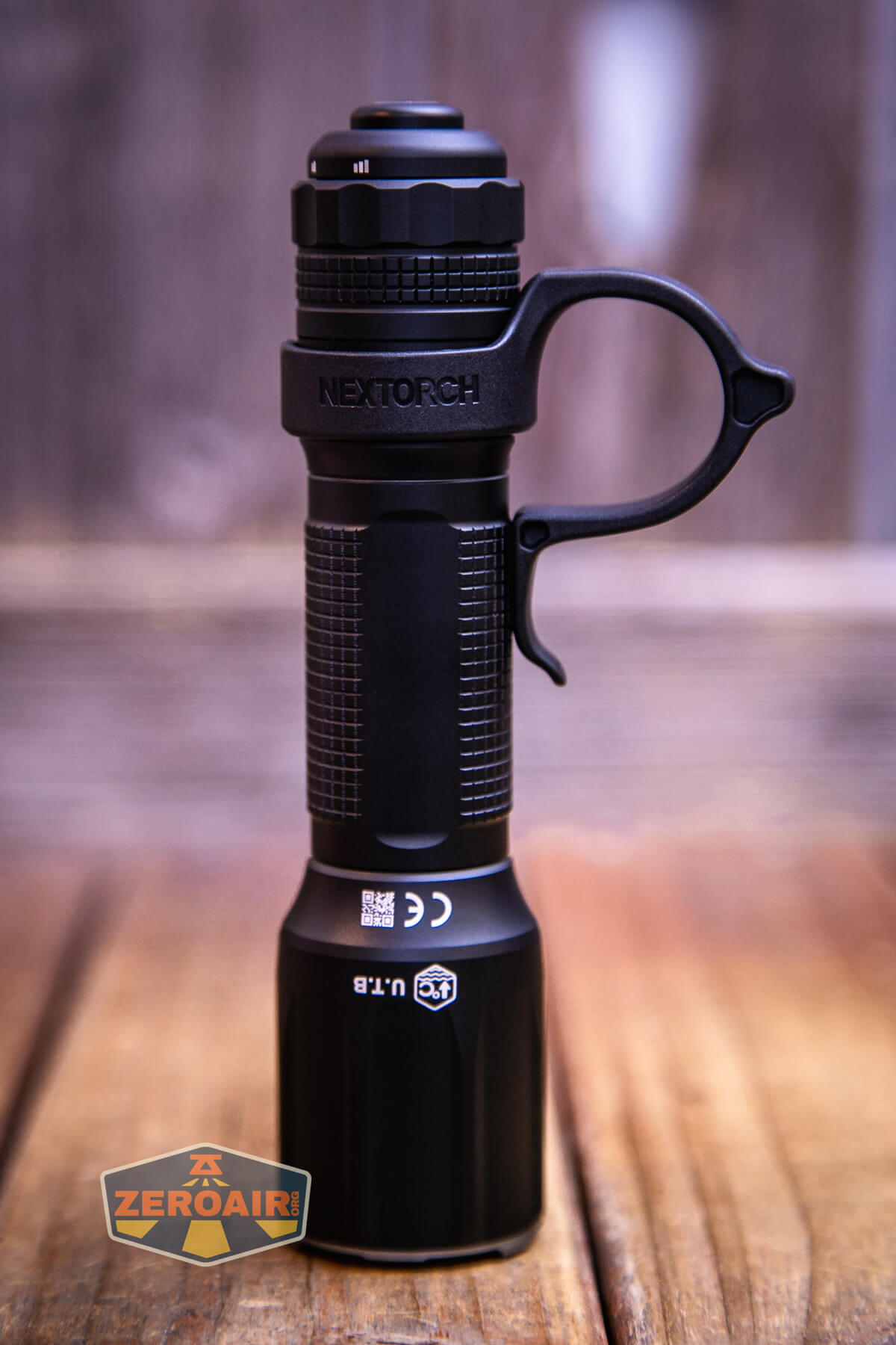 Nextorch TA30D MAX One-Step-Strobe flashlight showing all sides