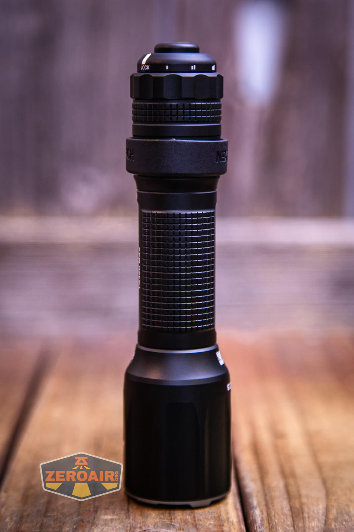 Nextorch TA30D MAX One-Step-Strobe flashlight showing all sides