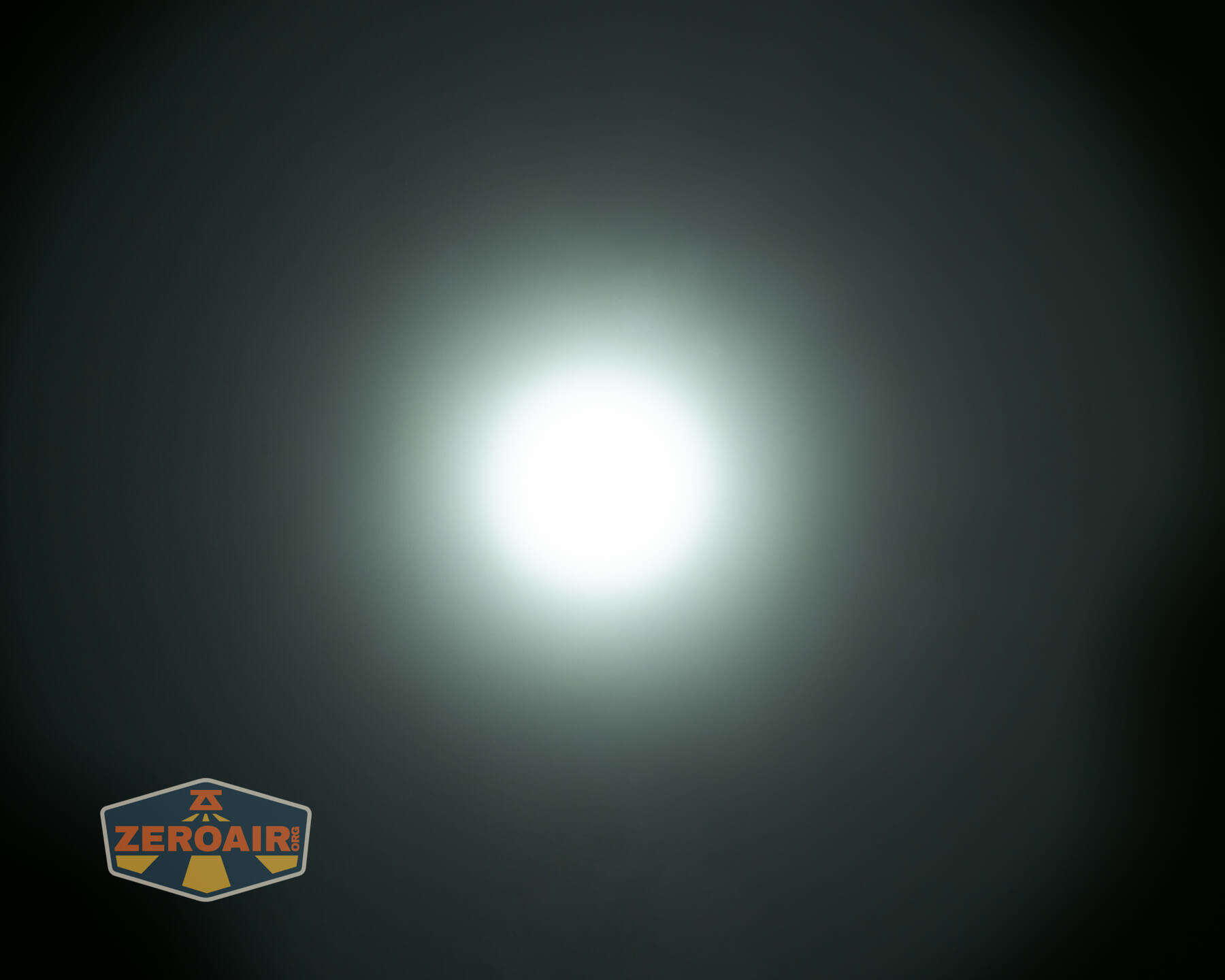 Nextorch TA30D MAX One-Step-Strobe flashlight beamshots on ceiling