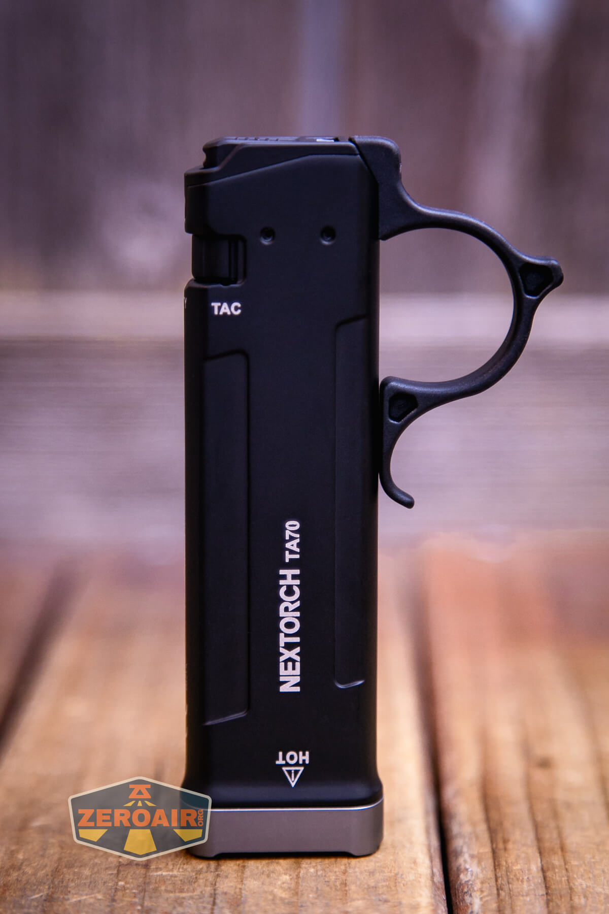 Nextorch TA70 Ultra-Slim Tactical EDC flashlight showing all sides