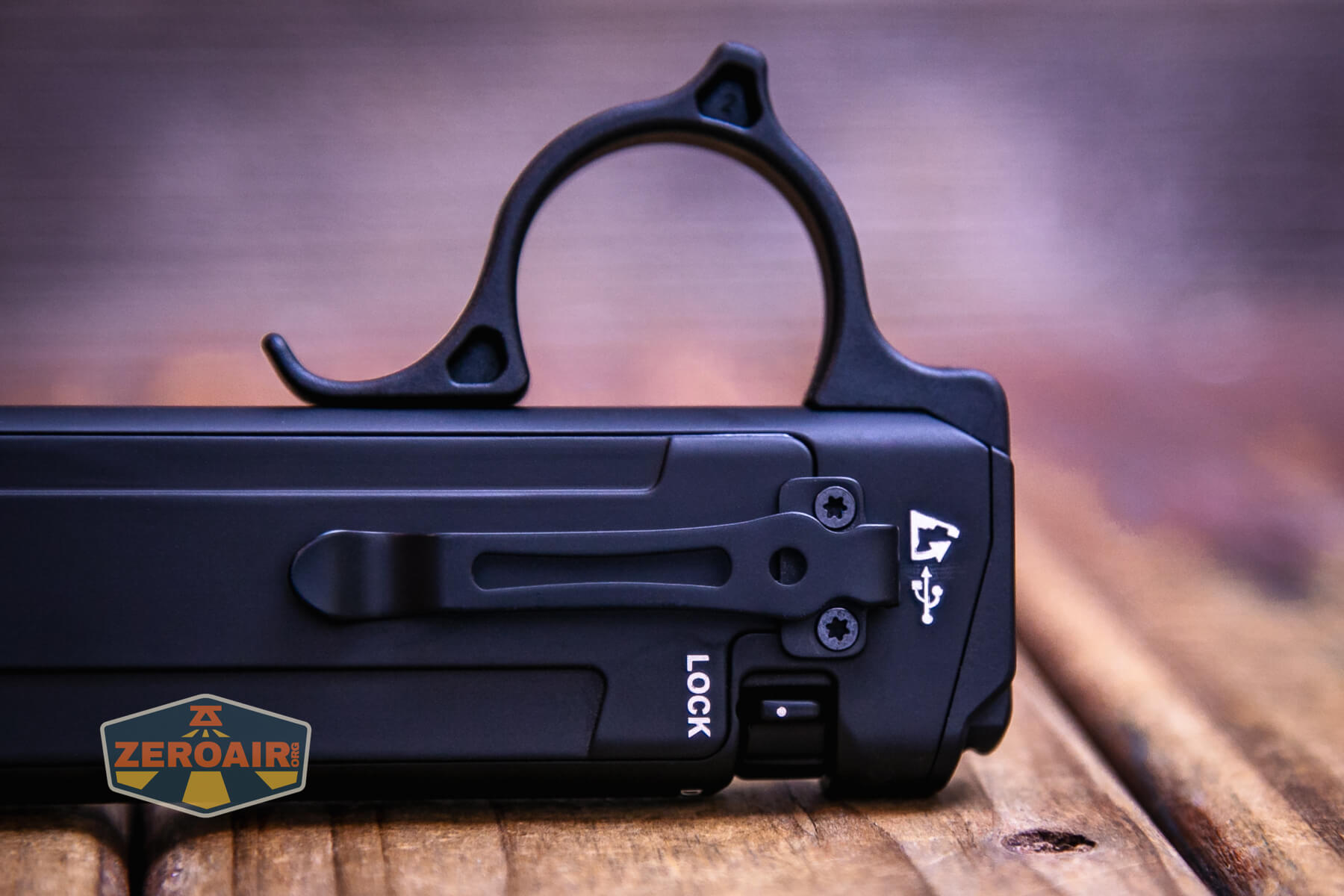 Nextorch TA70 Ultra-Slim Tactical EDC flashlight pocket clip