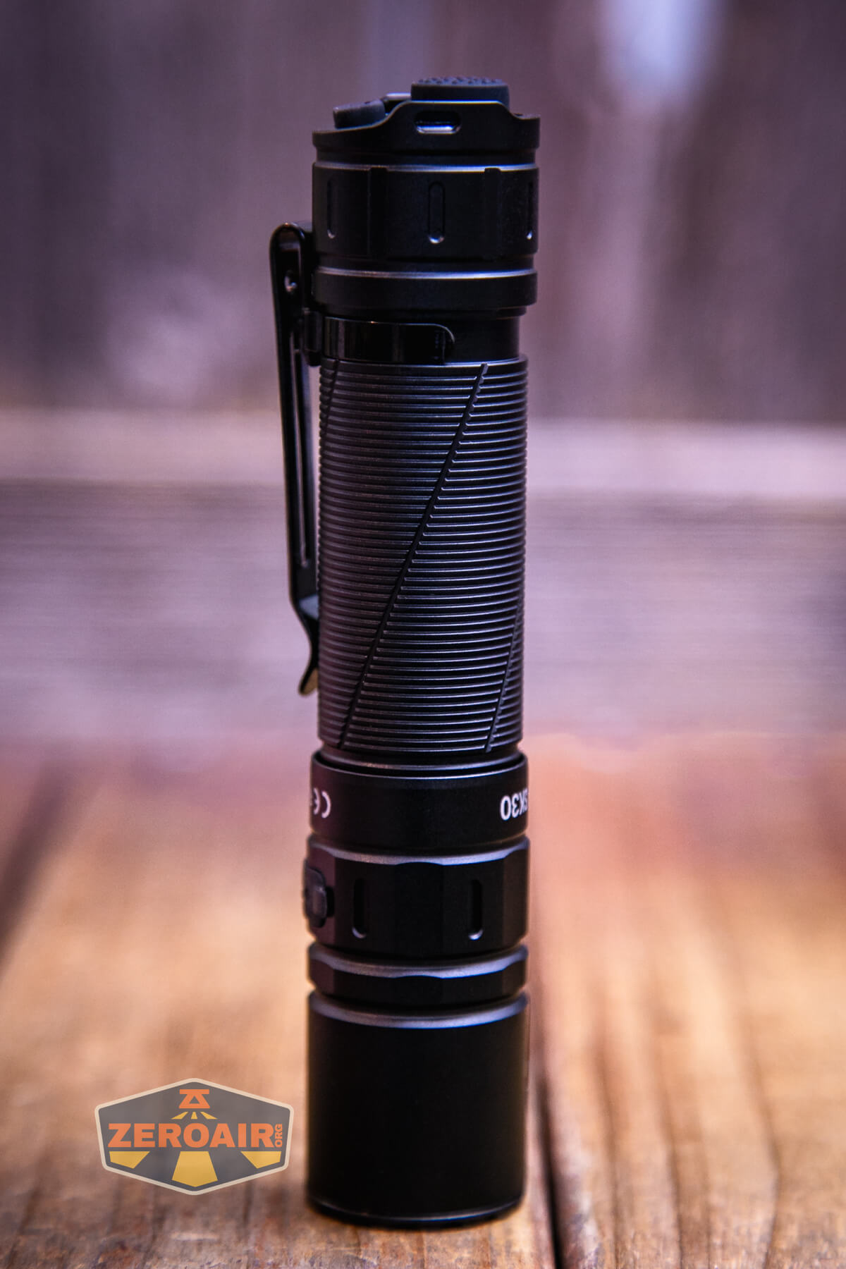 Sofirn SK30 tactical flashlight showing all sides