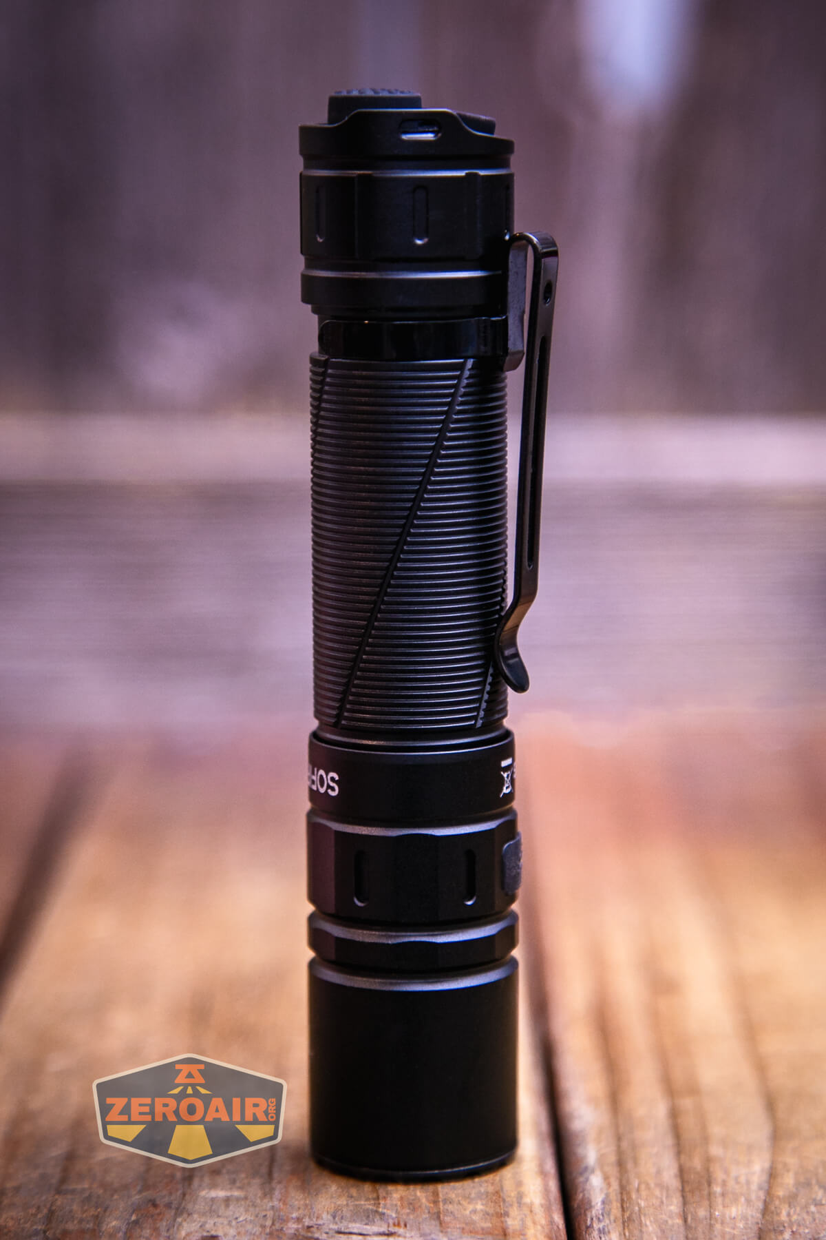Sofirn SK30 tactical flashlight showing all sides