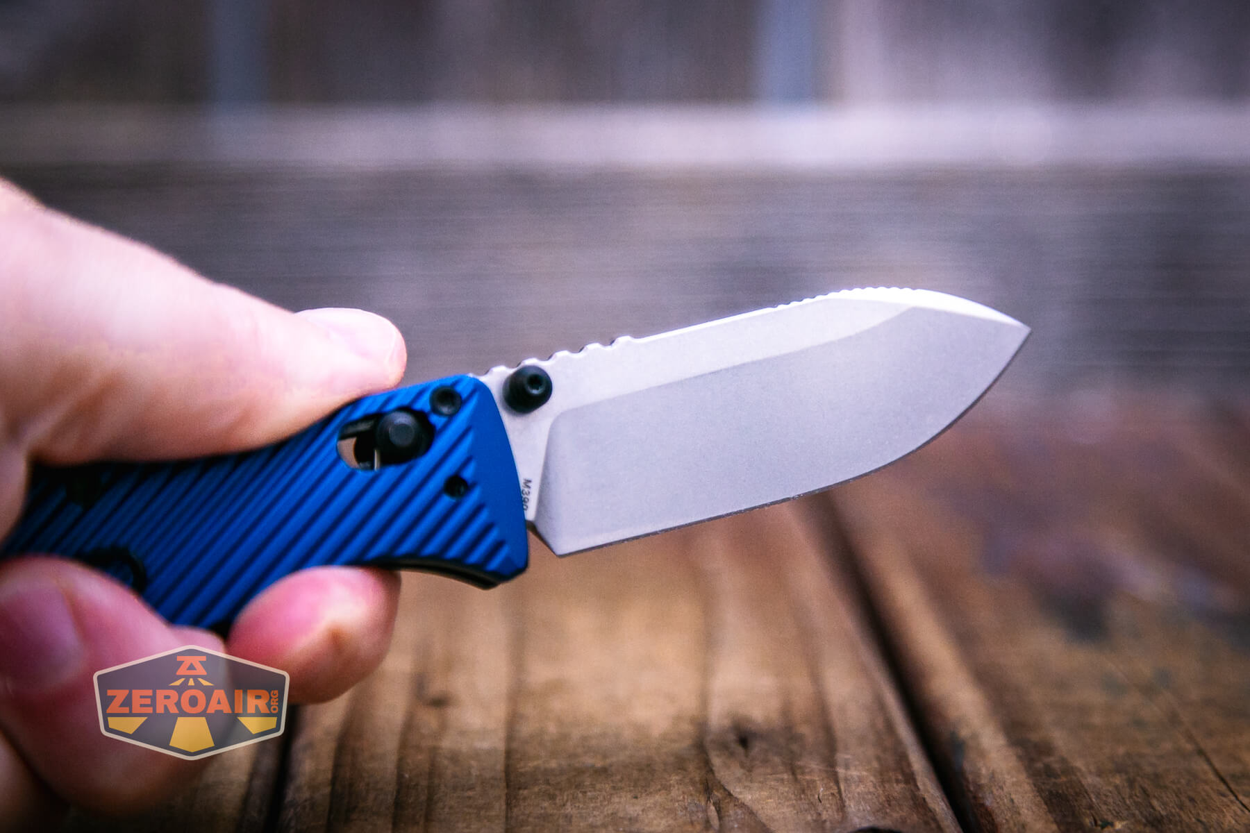 Vosteed Vombat Crossbar lock knife blade shape