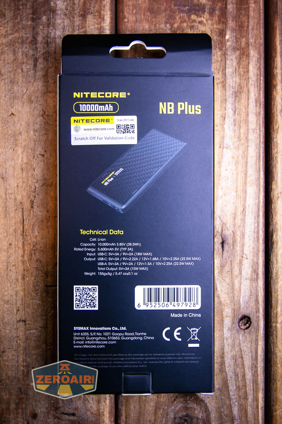 Nitecore NB Plus Powerbank box
