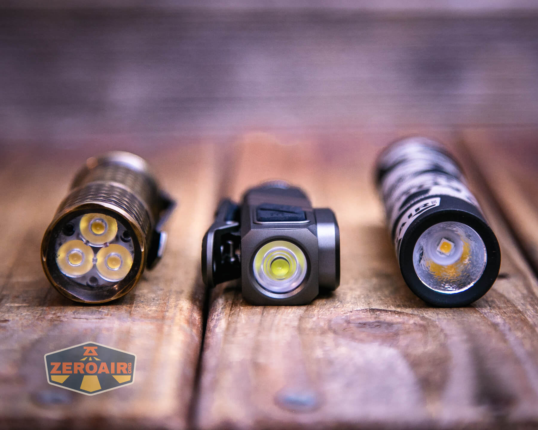 Sofirn ST10 Clip-on mini flashlight with standard-sized flashlights