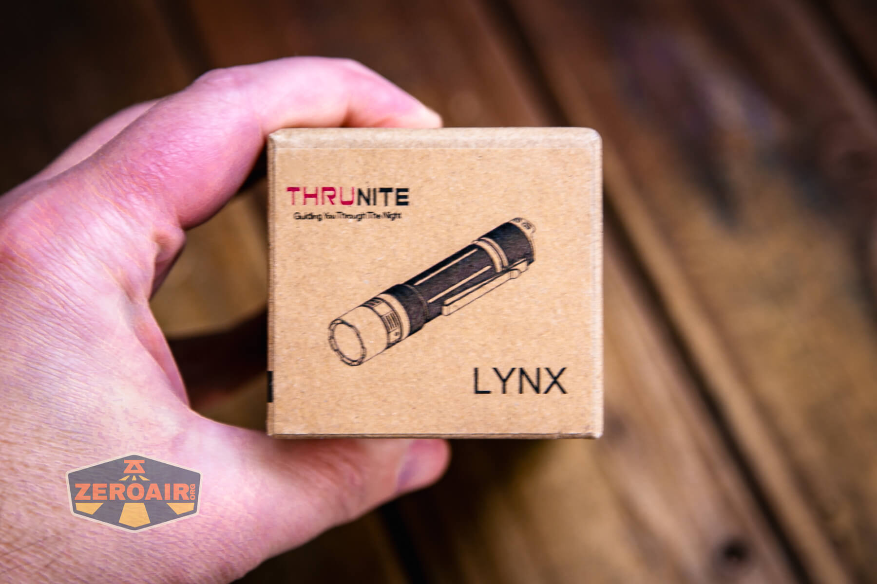 Thrunite Lynx flashlight box