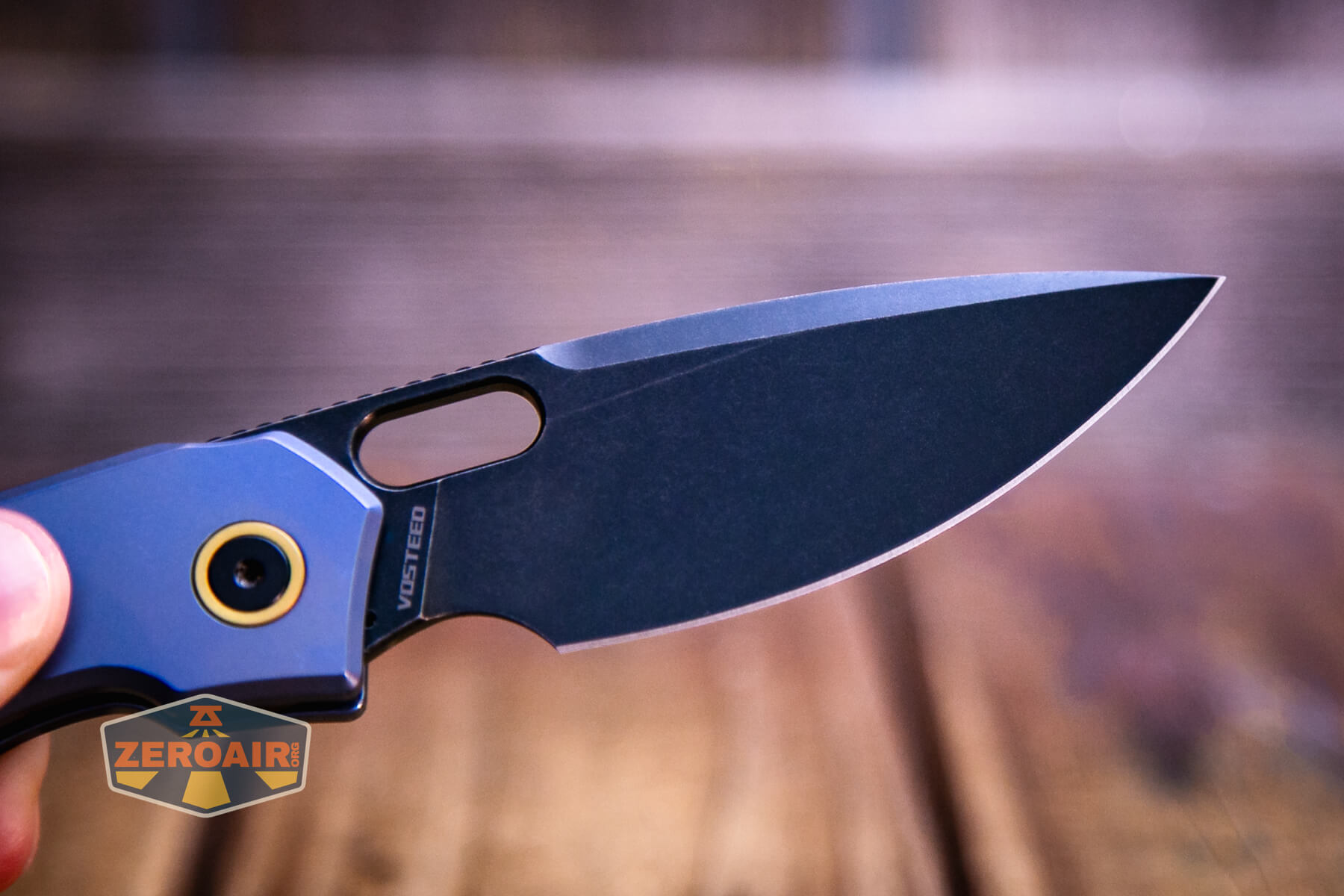 Vosteed Psyop Elmax blade knife blade shape