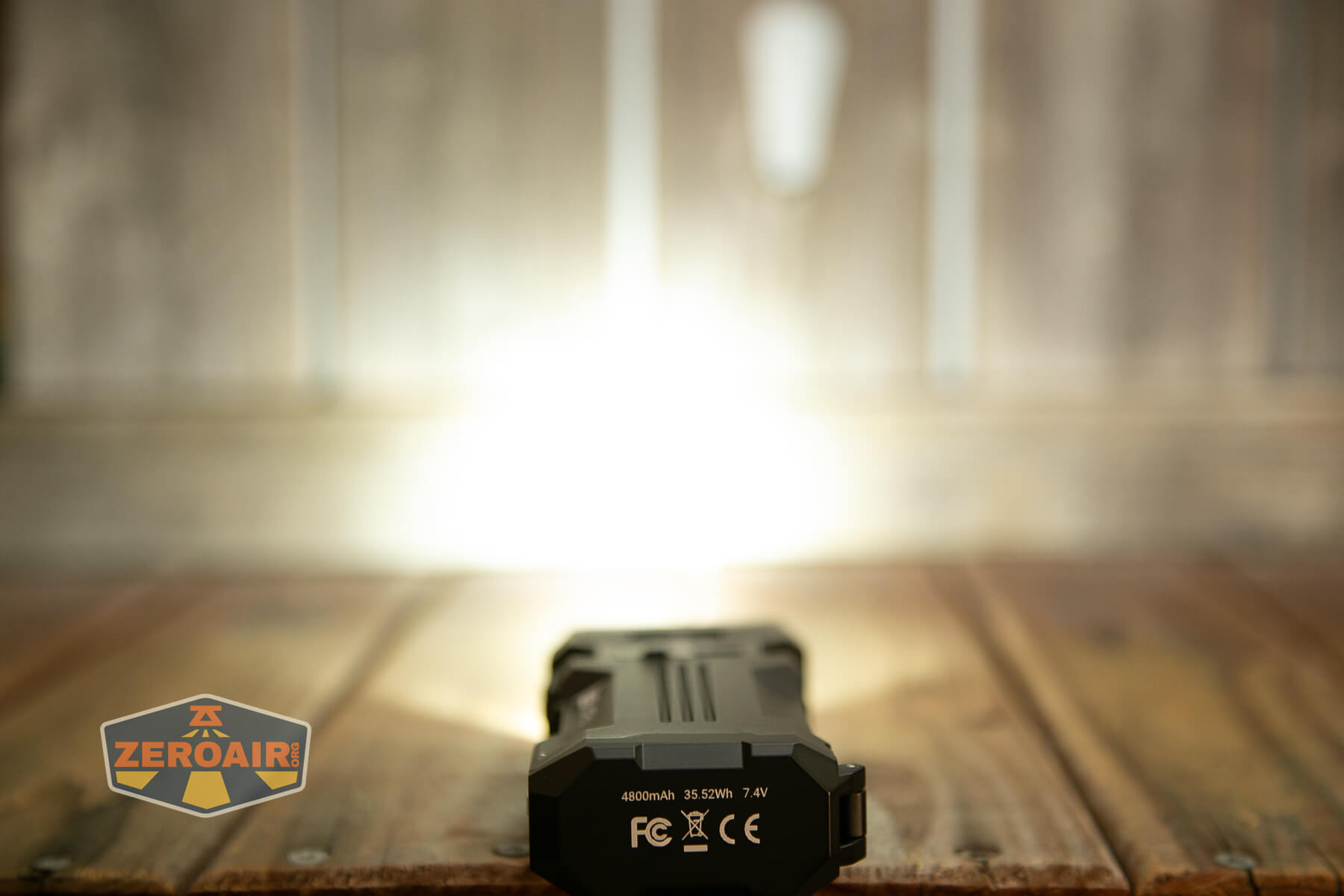 Wuben X1Pro Flashlight emitters on