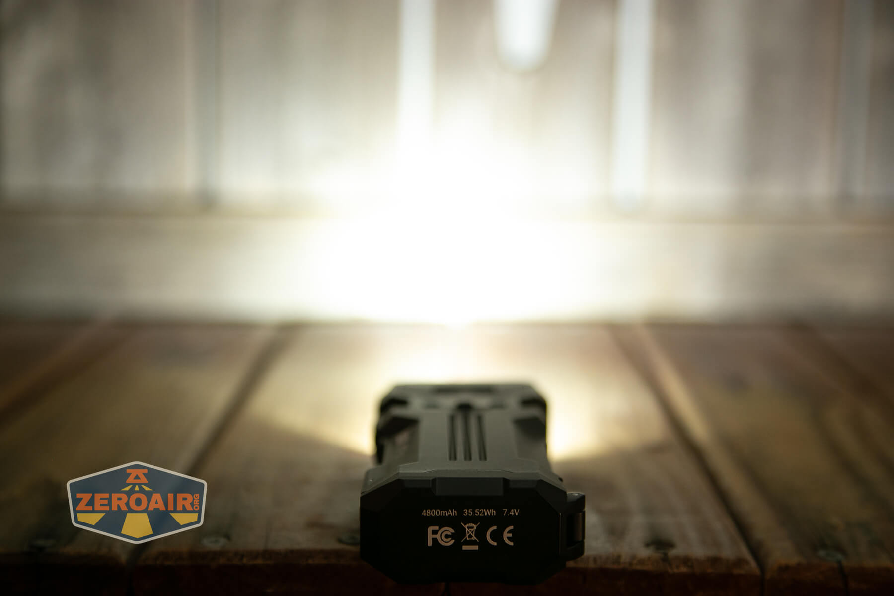 Wuben X1Pro Flashlight emitters on