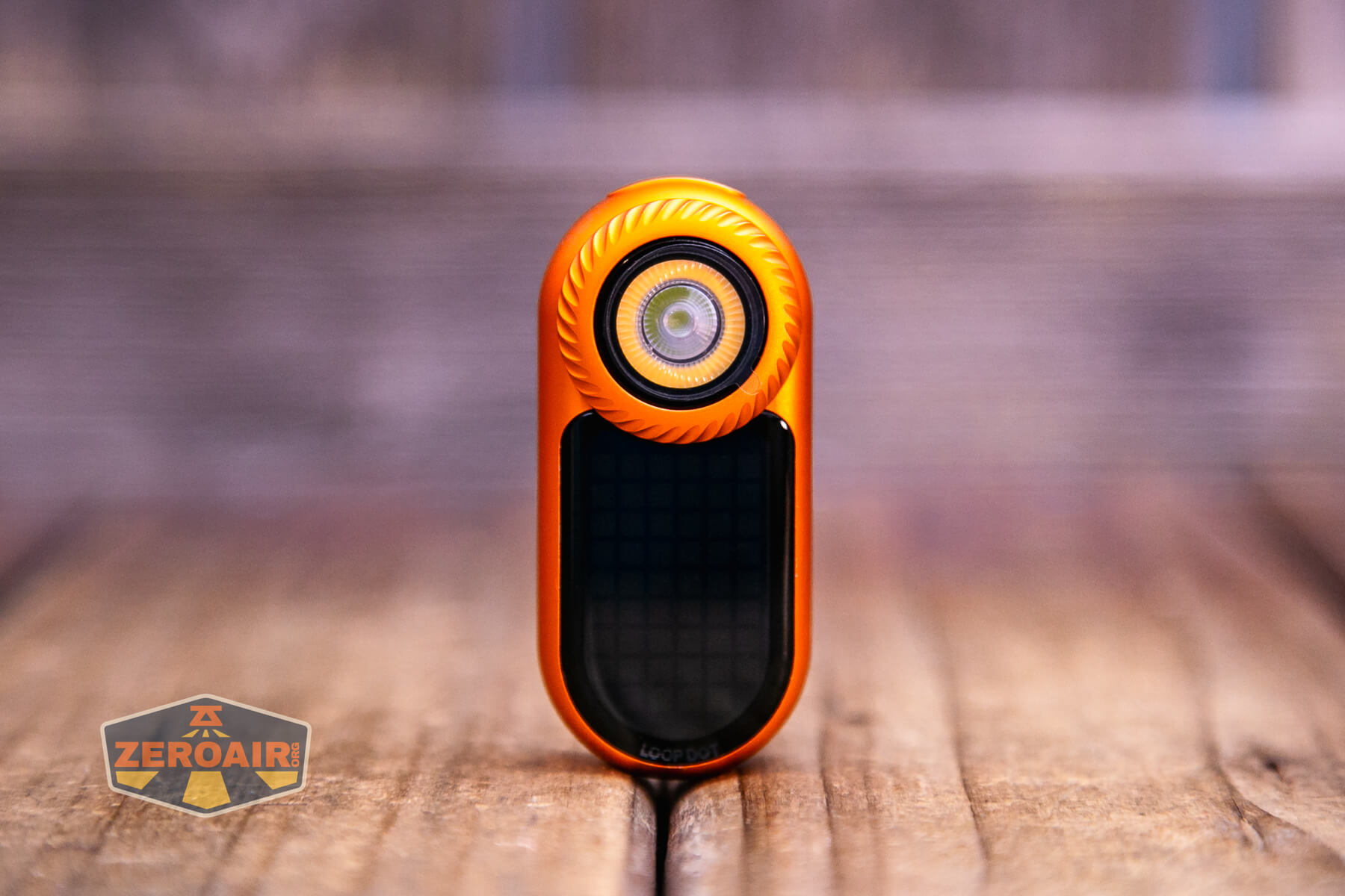 LoopGear LoopDot Orange Pixel Display EDC flashlight