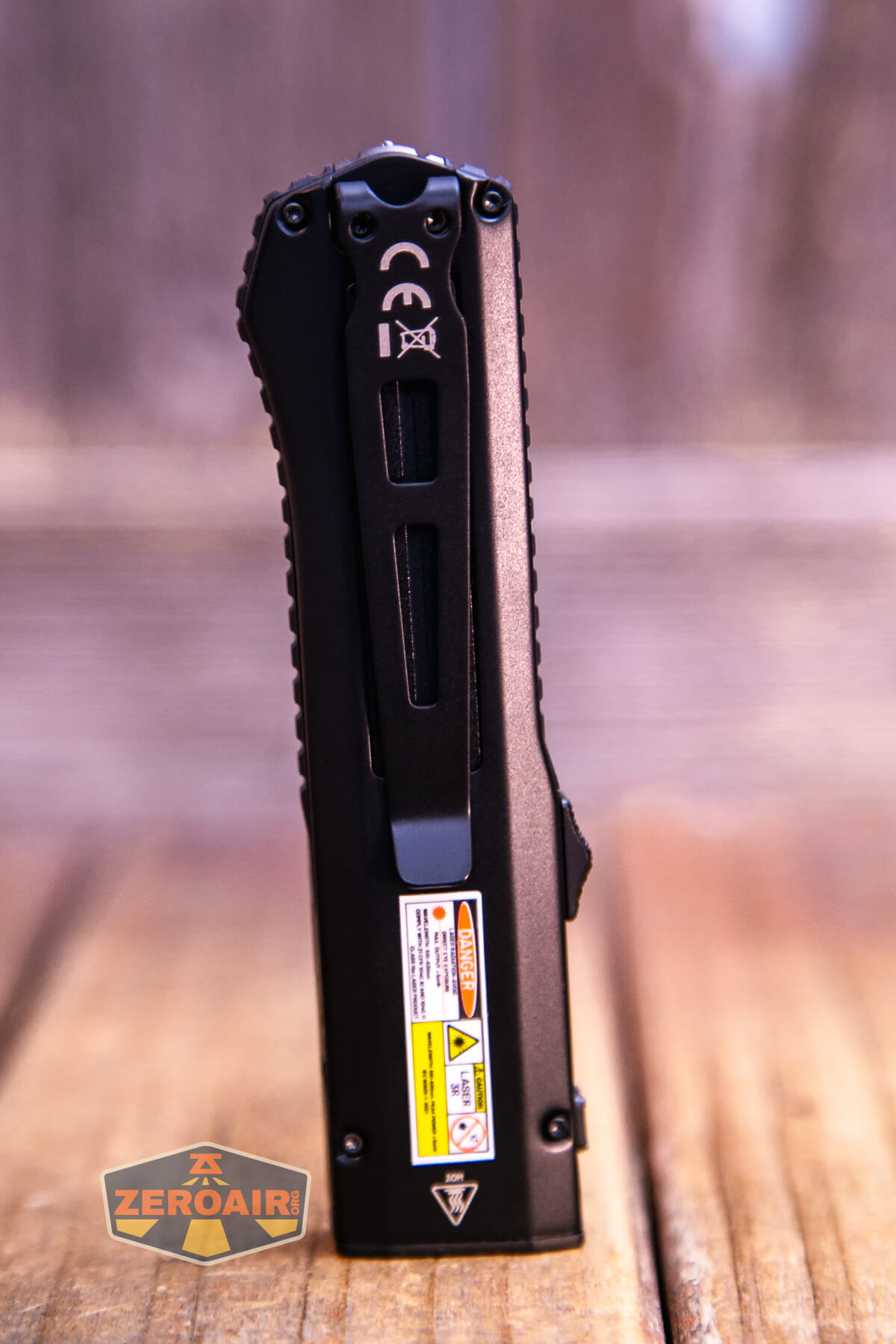 Nitecore EDC17 flat EDC flashlight showing all sides