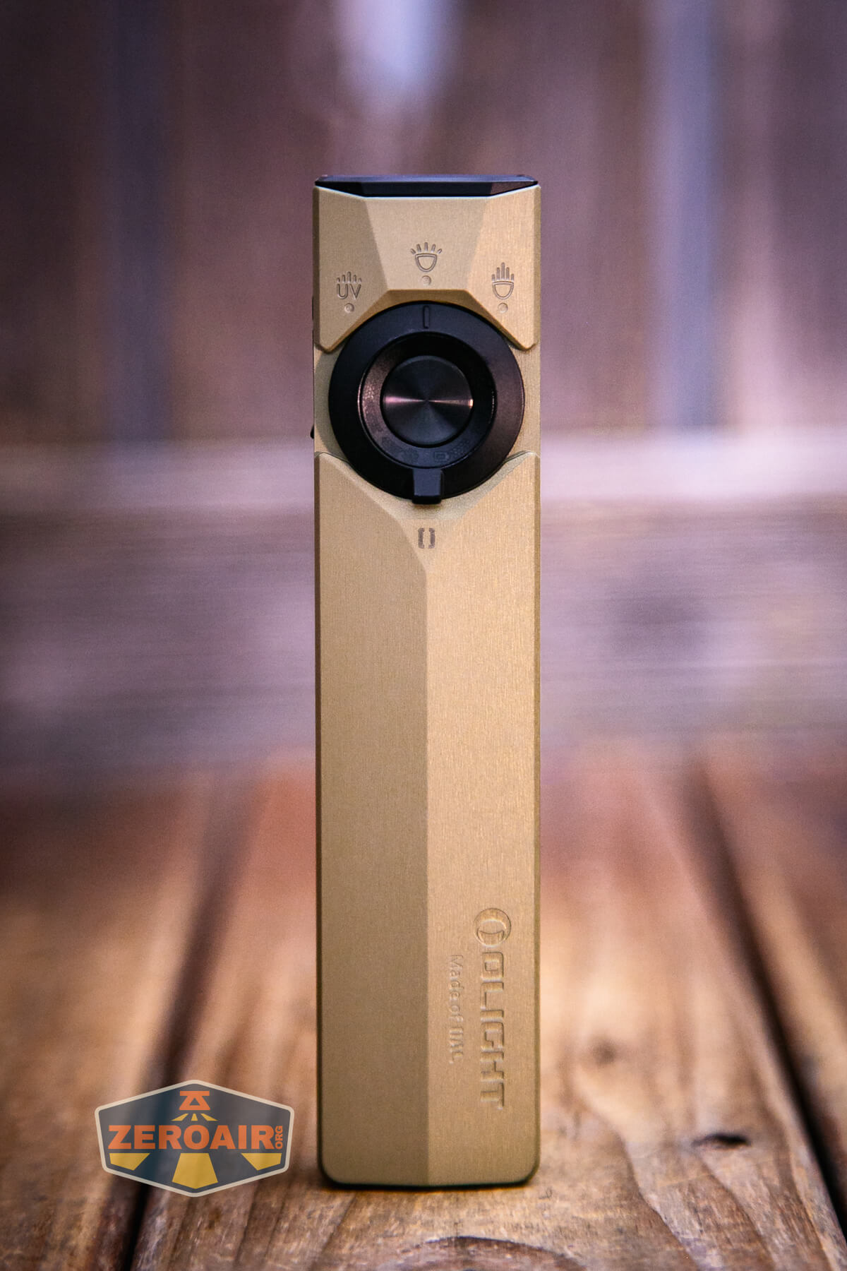 Olight ArkPro Ultra flat edc flashlight showing all sides