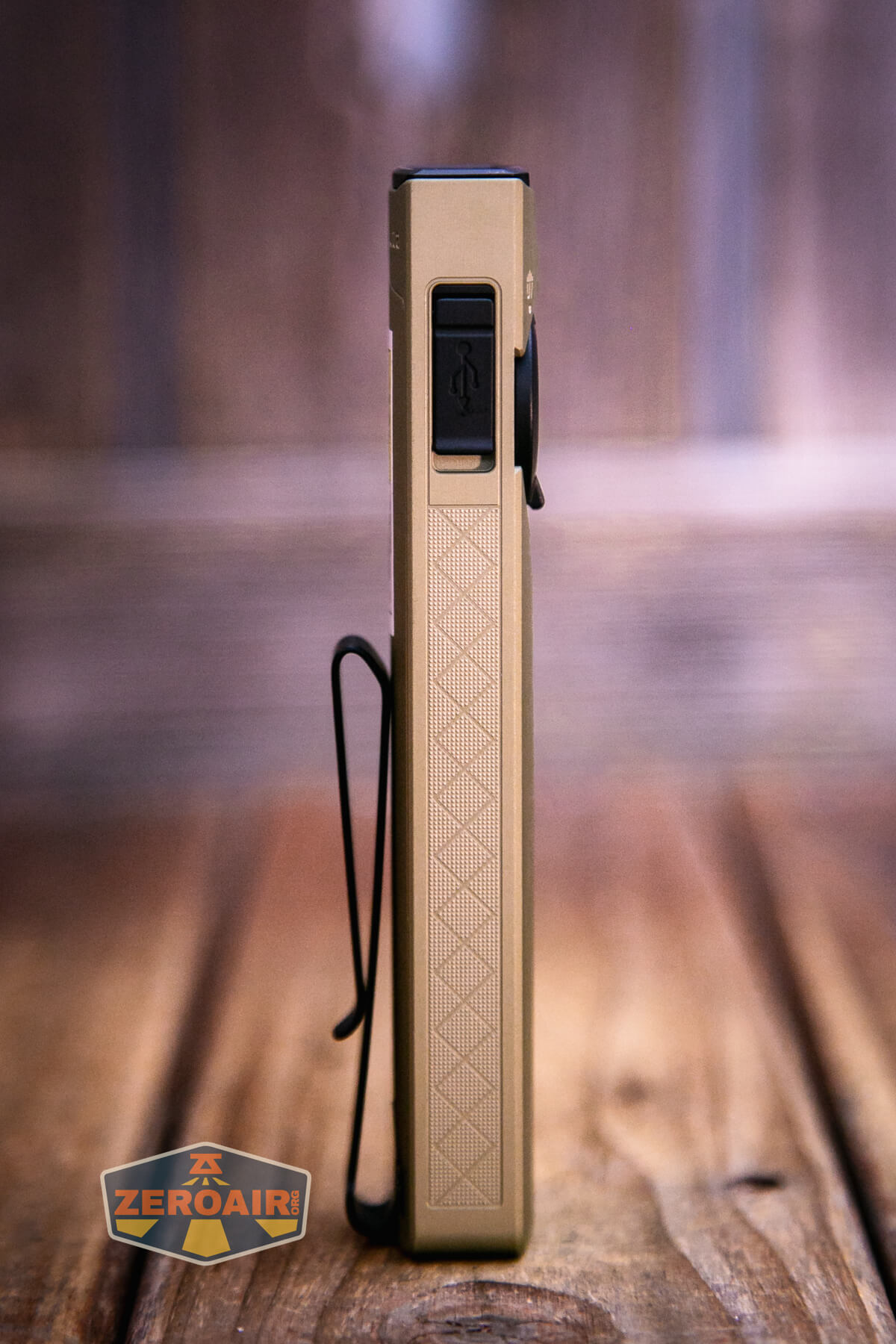 Olight ArkPro Ultra flat edc flashlight showing all sides