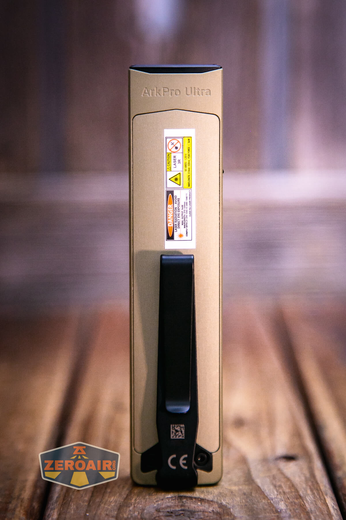 Olight ArkPro Ultra flat edc flashlight showing all sides