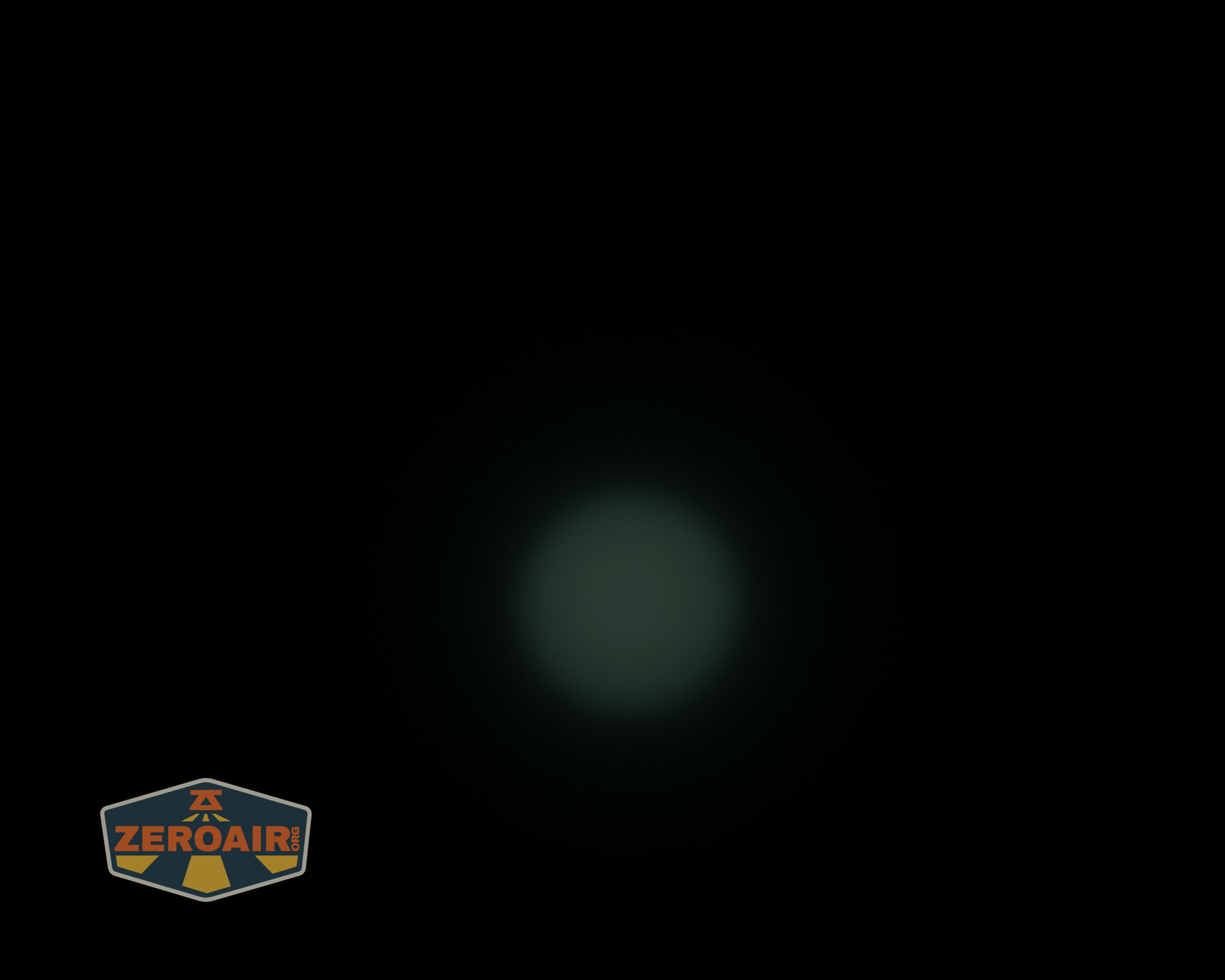 Olight ArkPro Ultra flat EDC flashlight beamshots on ceiling