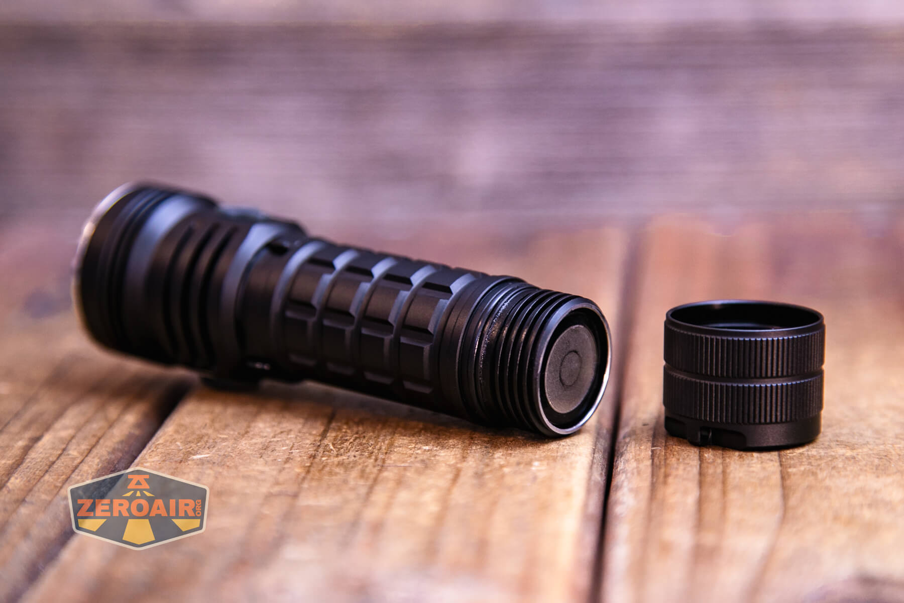 Ripsshine OF1 flashlight with included 21700 installed