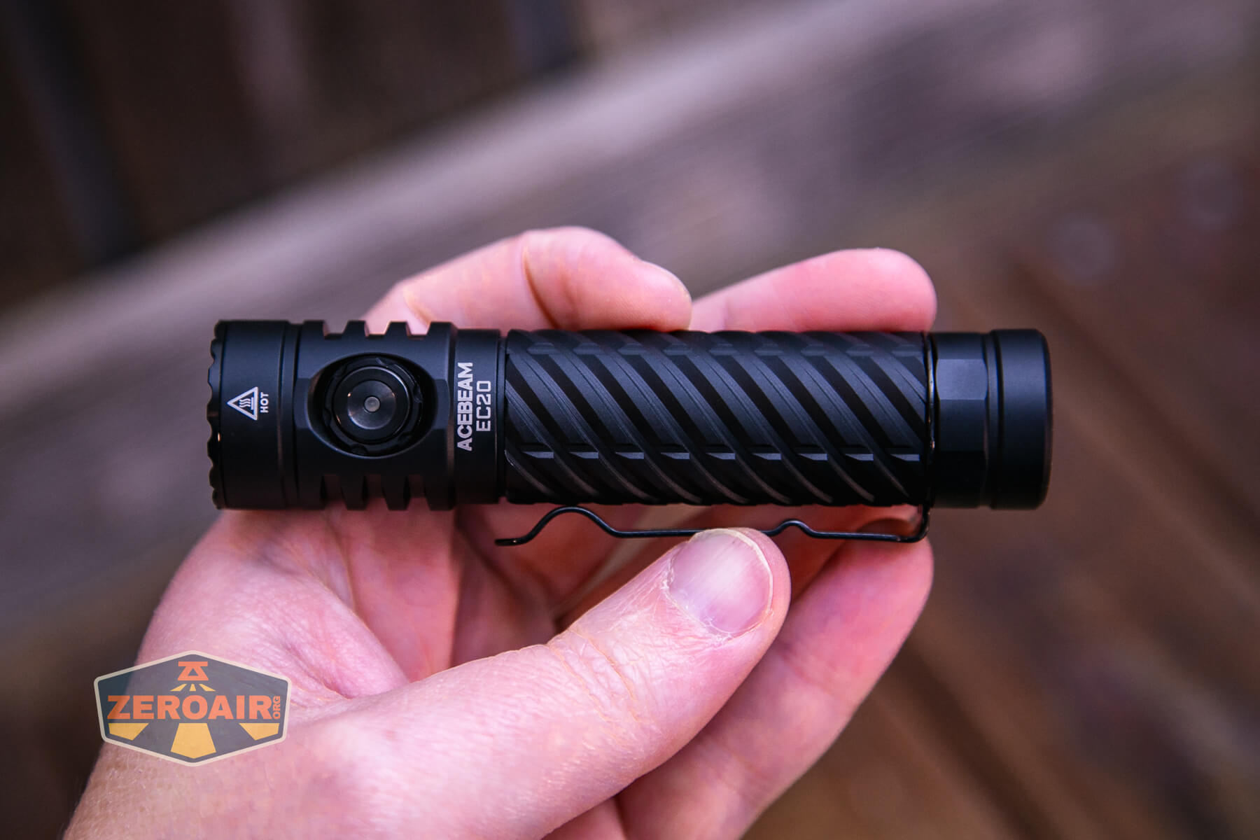 Acebeam EC20 Nichia 519a EDC Flashlight Review - ZeroAir Reviews