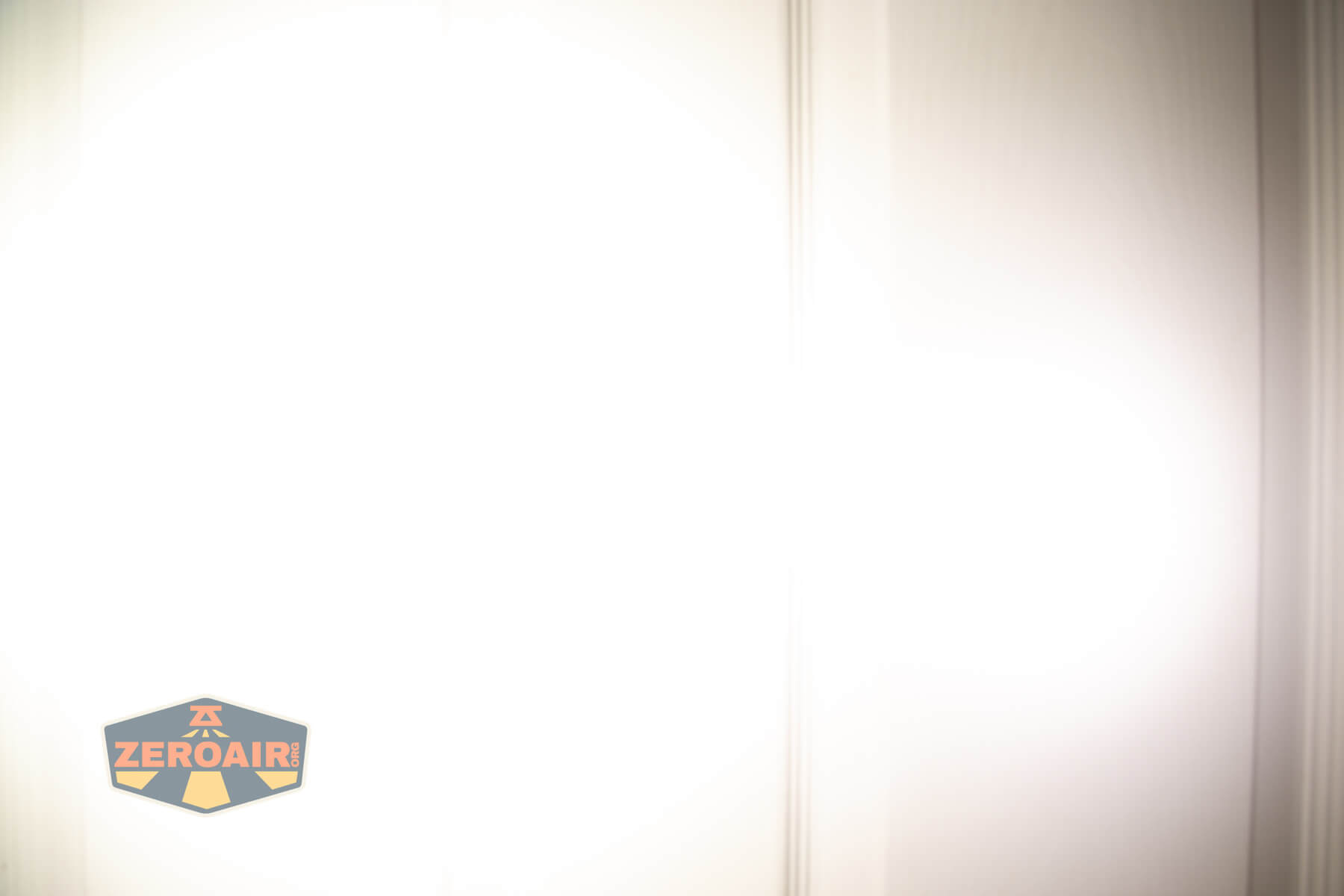 Acebeam EC20 multi-light source edc flashlight beamshots on door (at 1') compared to nichia 219b 4500K