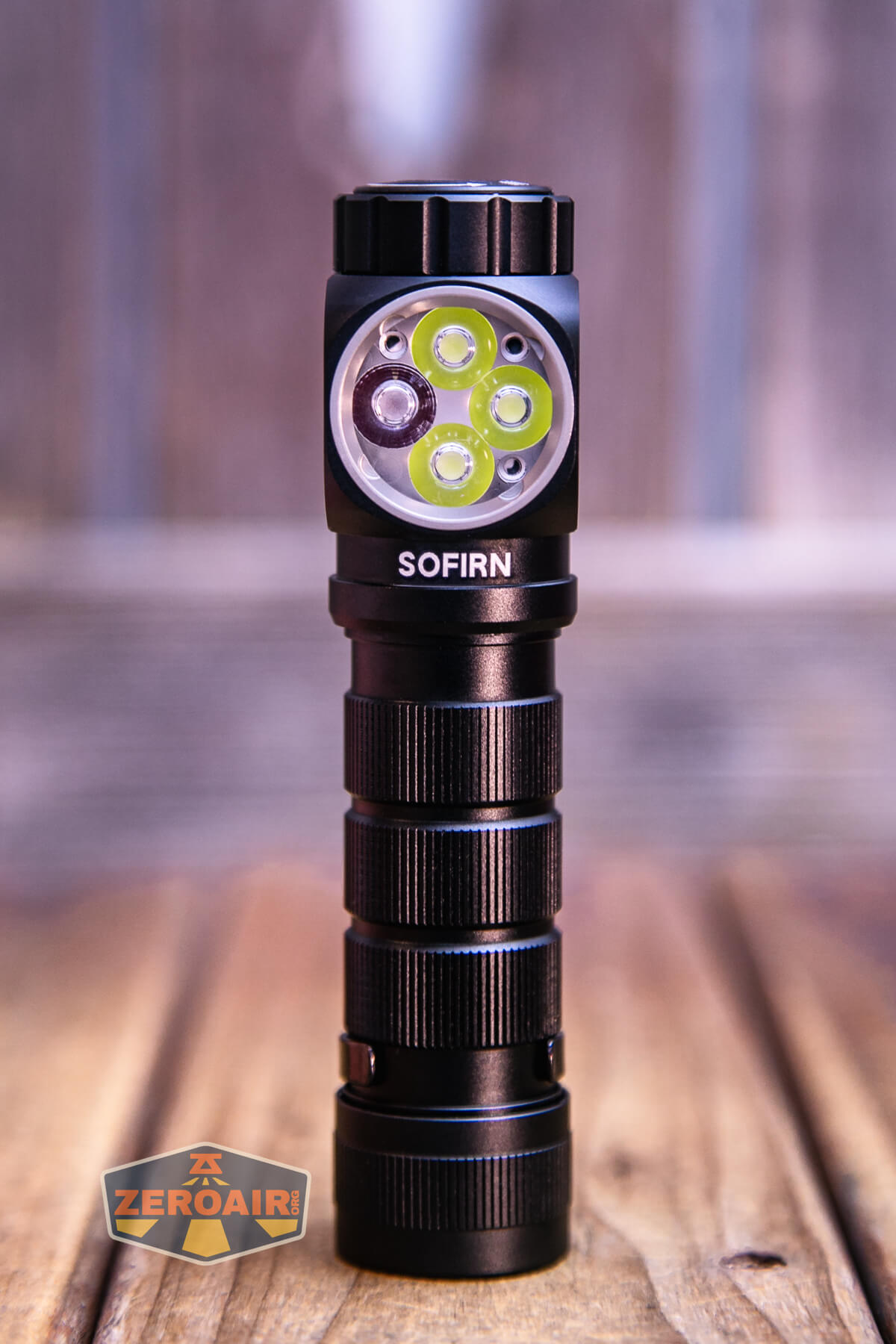 Sofirn HS43 headlamp showing all sides