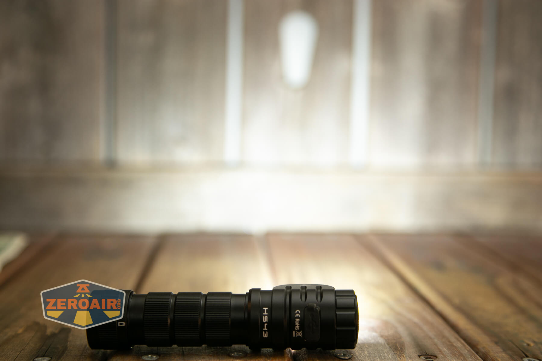 Sofirn HS43 headlamp white emitter on