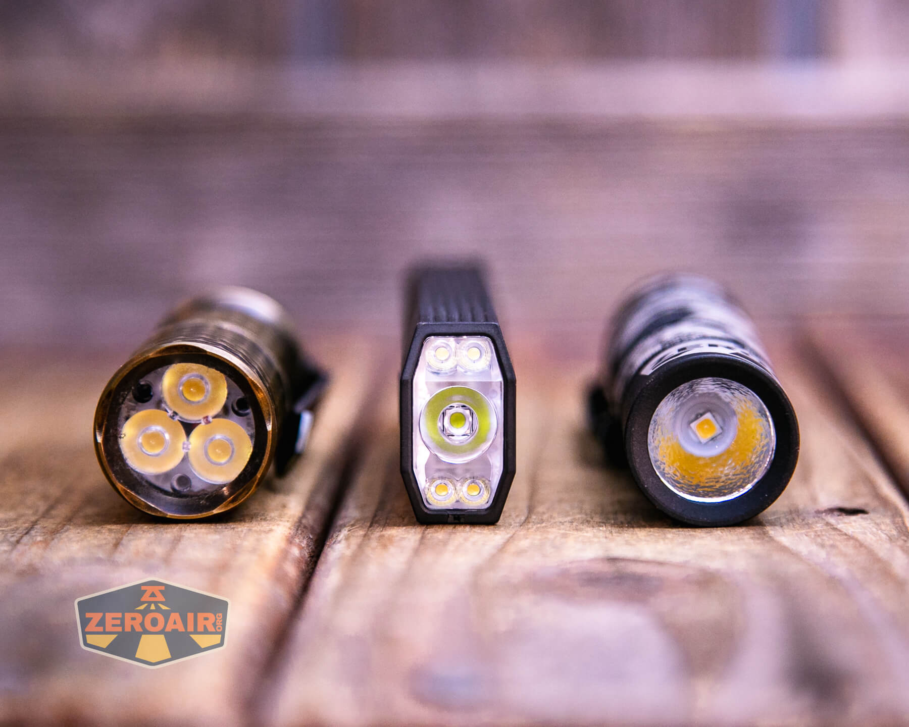 SOFIRN ST1 rechargeable flat EDC flashlight with two standard sized flashlights