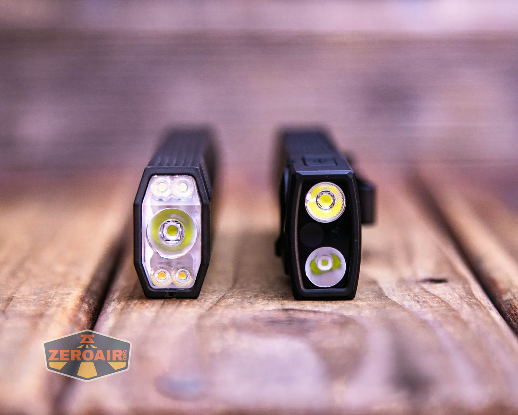 SOFIRN ST1 rechargeable flat EDC flashlight with Olight ArkPro