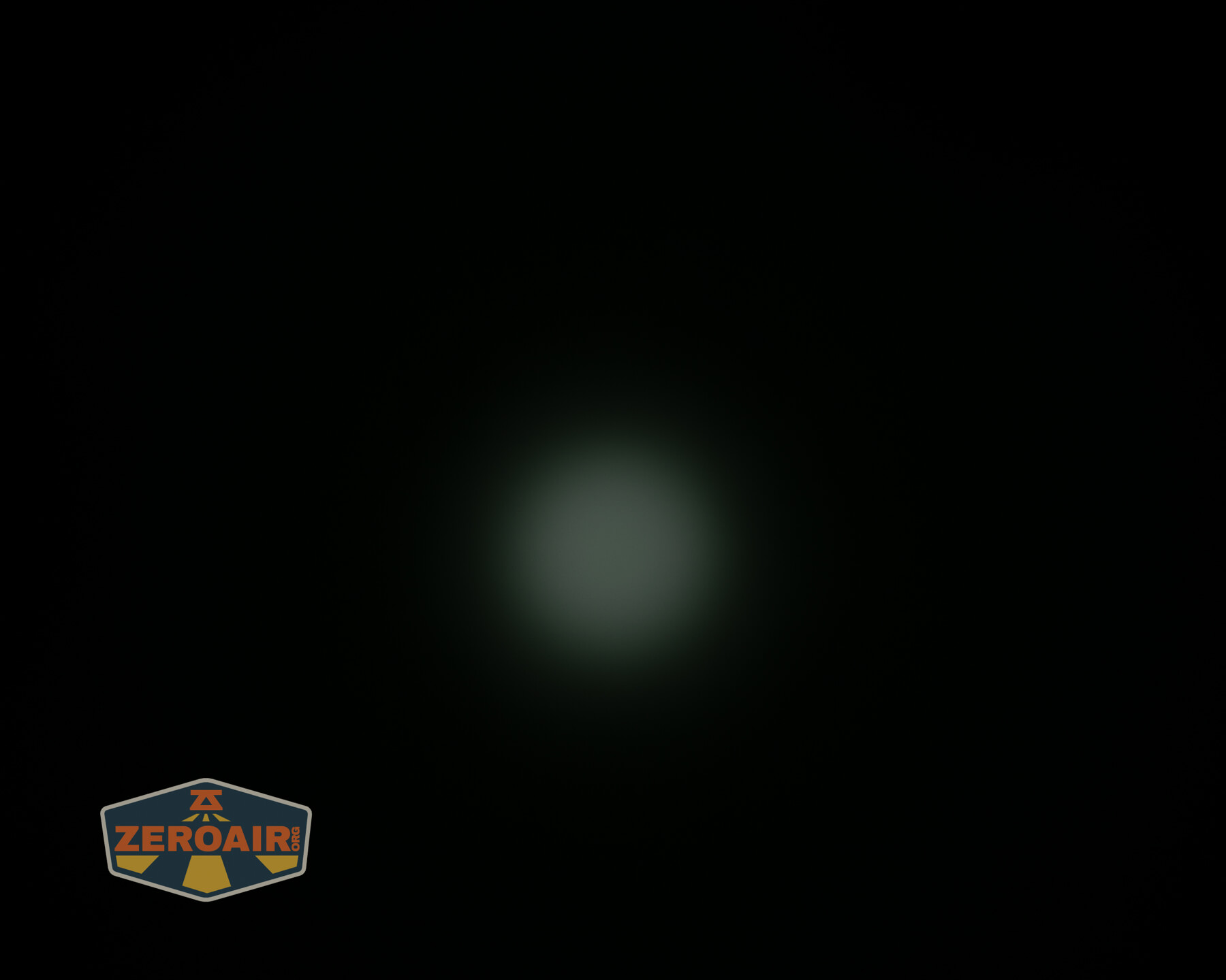 Nextorch Artorch compact EDC tactical flashlight beamshots on ceiling