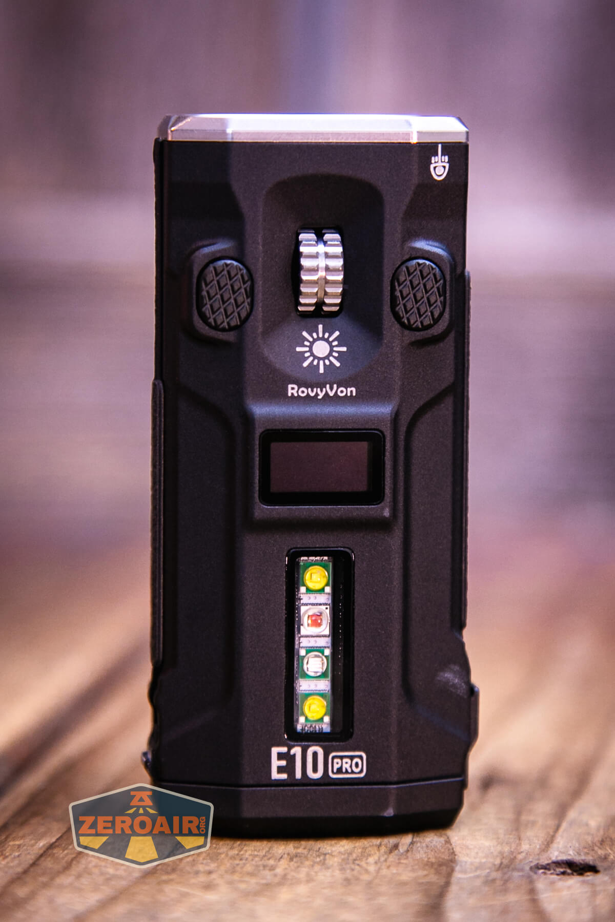 RovyVon E10 Pro flashlight showing all sides
