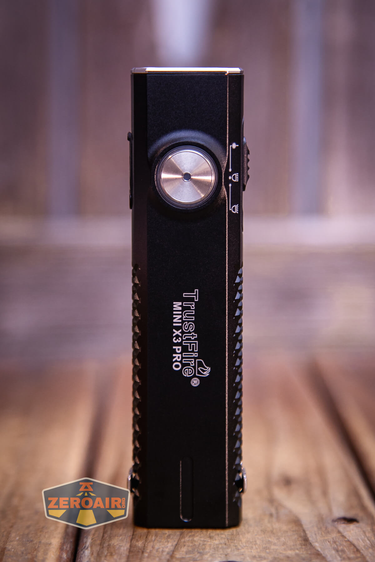 Trustfire Mini X3 Pro EDC multi-function flashlight showing all sides