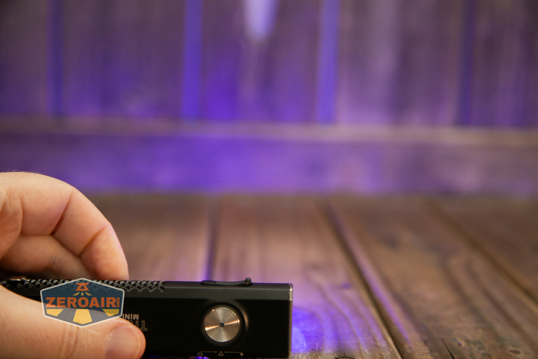 Trustfire Mini X3 Pro EDC multi-function flashlight side emitters on