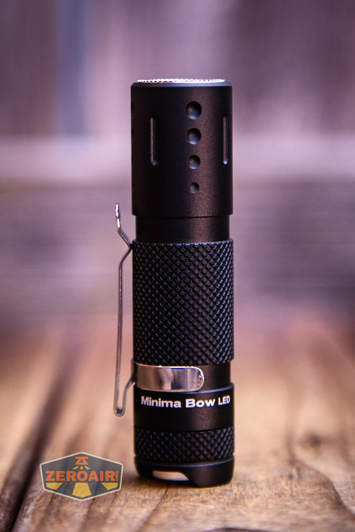 Vastlite Minima BOW LED flashlight showing all sides