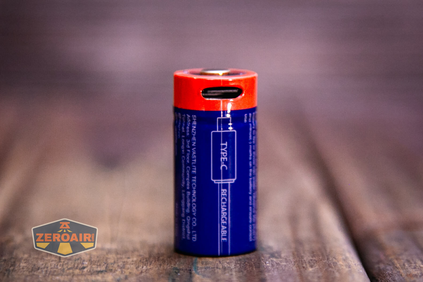 Vastlite Minima BOW LED flashlight included 16340 cell