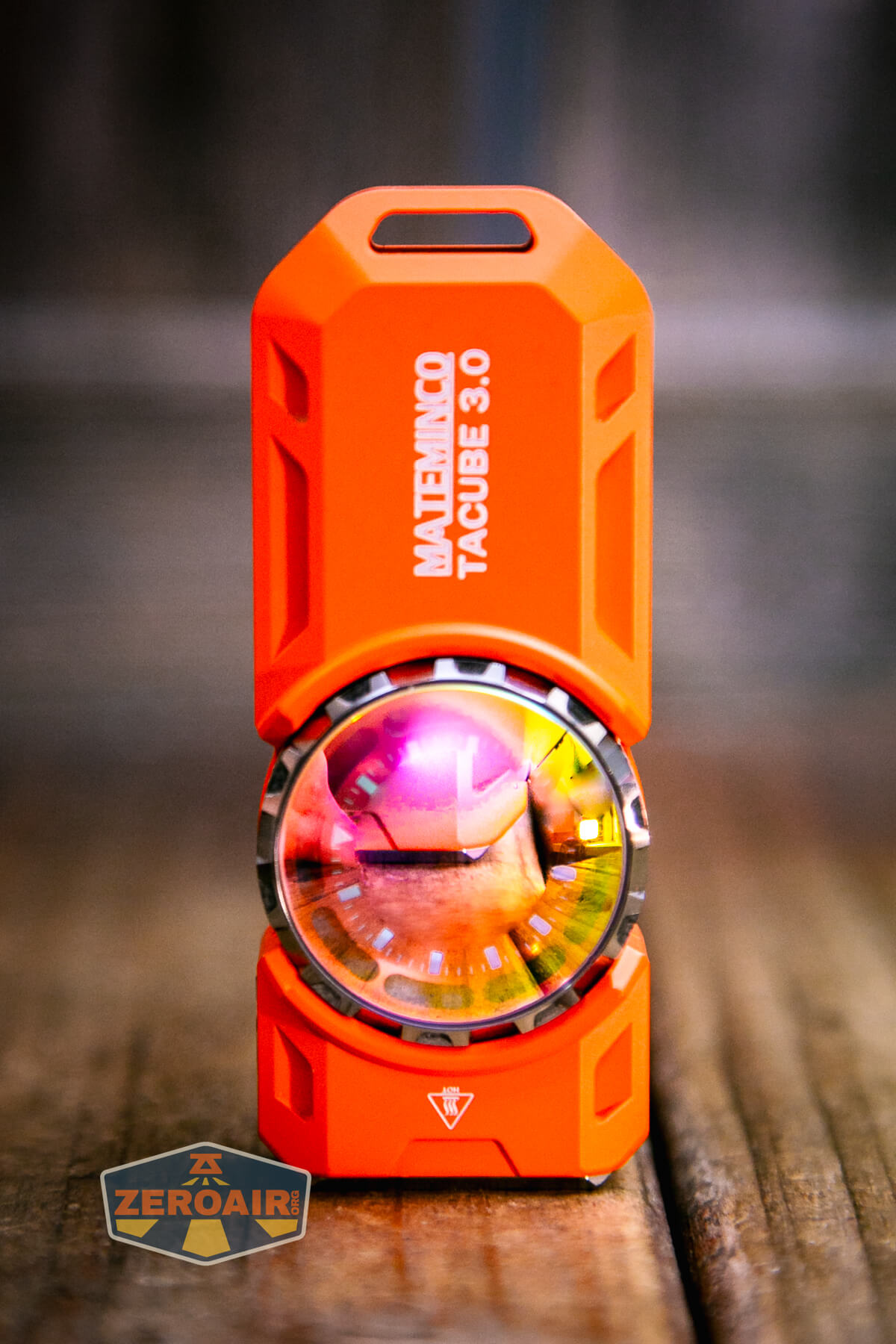 Mateminco TACUBE 3.0 multi-function RGB flashlight showing all sides