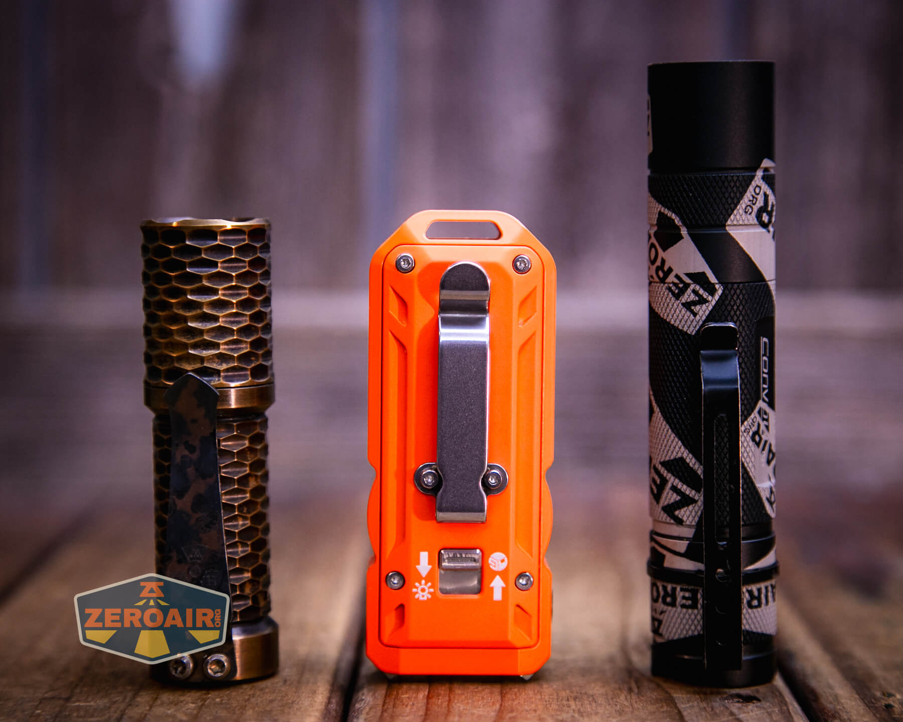 Mateminco TACUBE 3.0 multi-function RGB flashlight with two standard sized flashlights