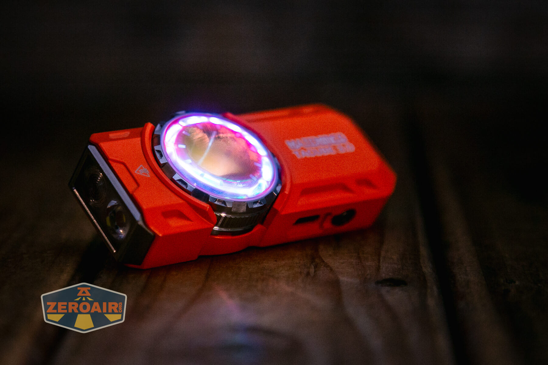 Mateminco TACUBE 3.0 multi-function RGB flashlight side ring emitters