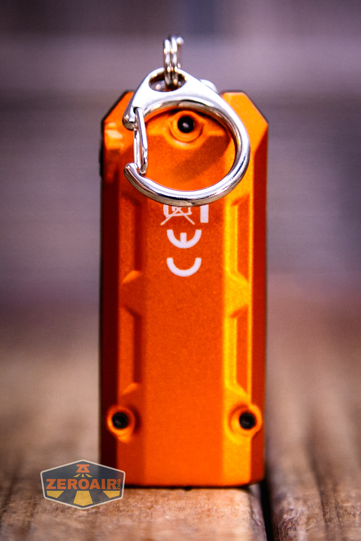 Nitecore TIP3 keychain flashlight showing all sides