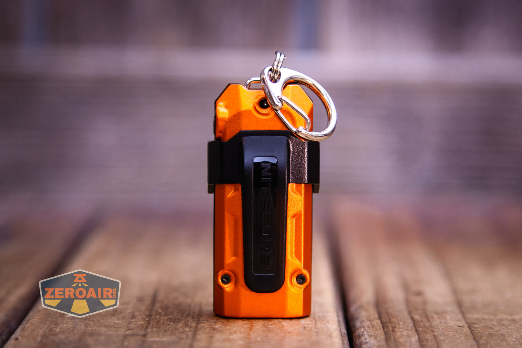 Nitecore TIP3 keychain flashlight pocket clip