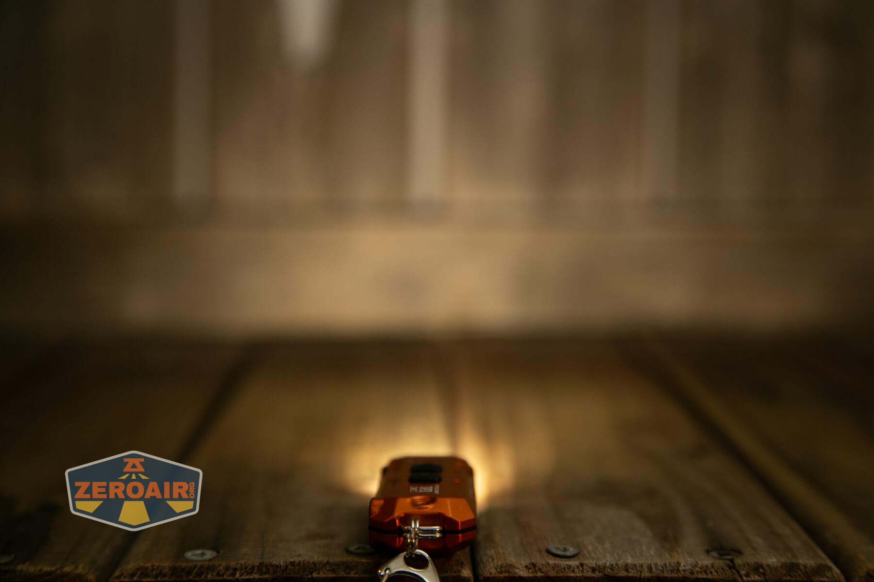 Nitecore TIP3 keychain flashlight emitters on