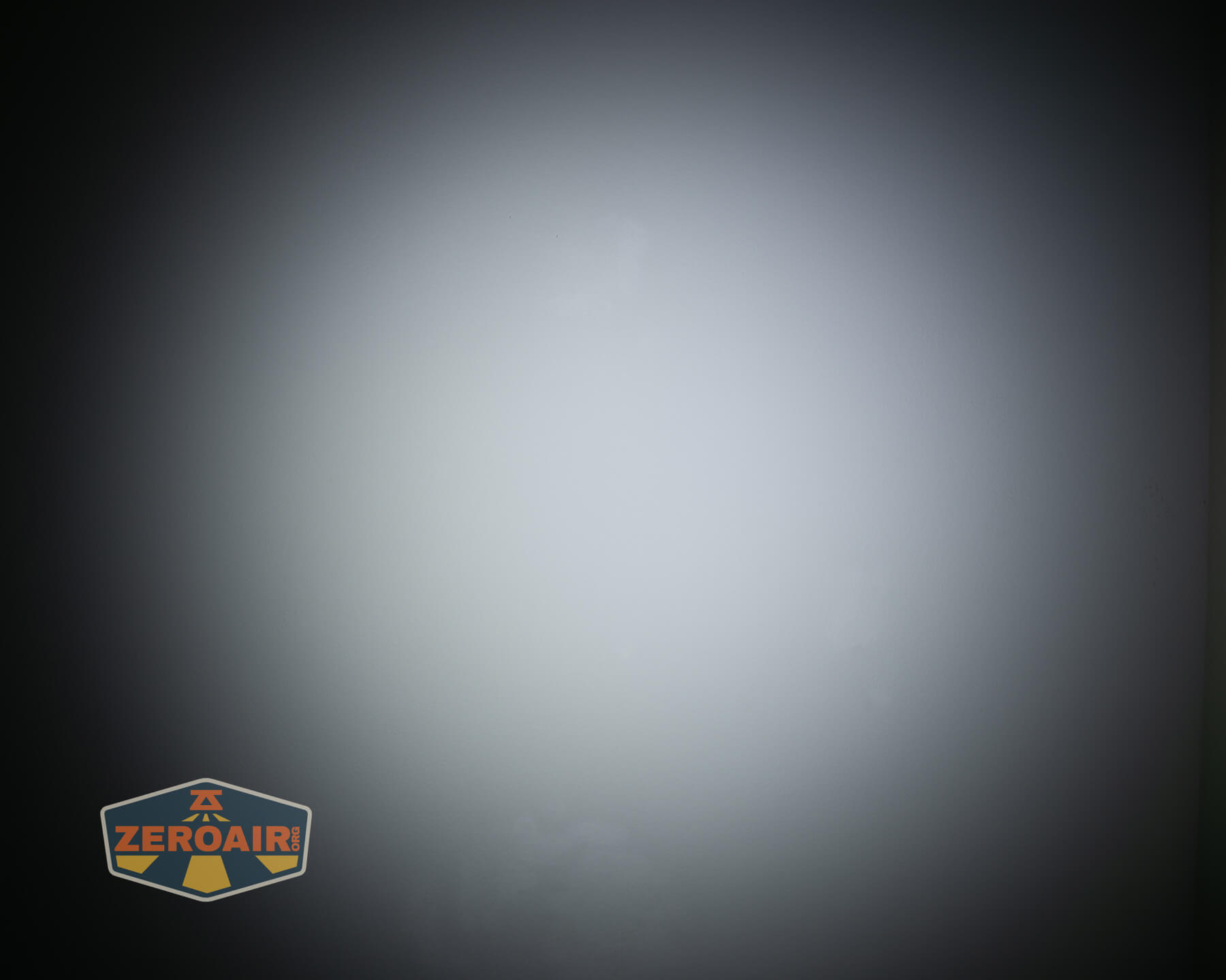 Nitecore TIP3 keychain flashlight beamshots on ceiling