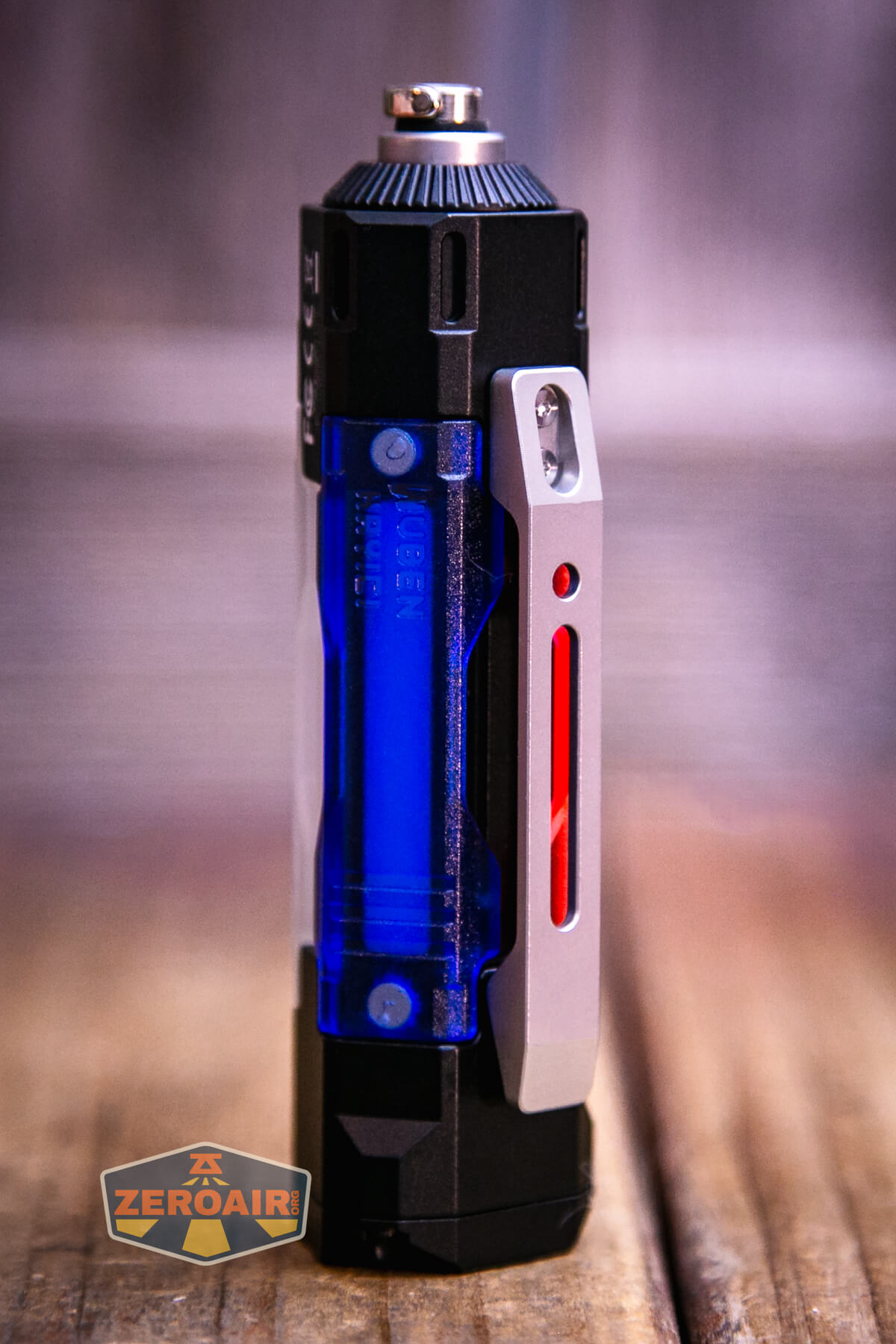 Wuben E Production Flashlight showing all sides