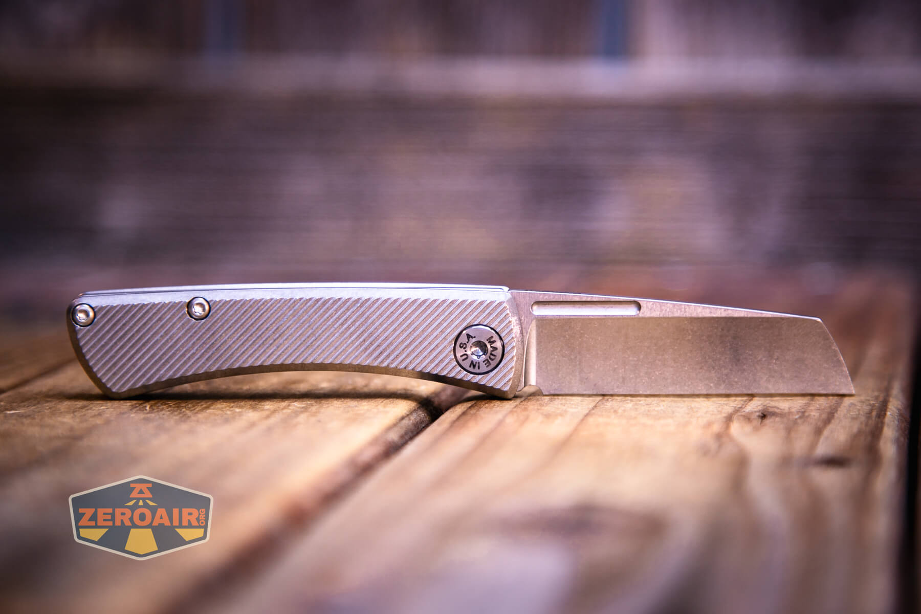 American Blade Works Slip joint open side view